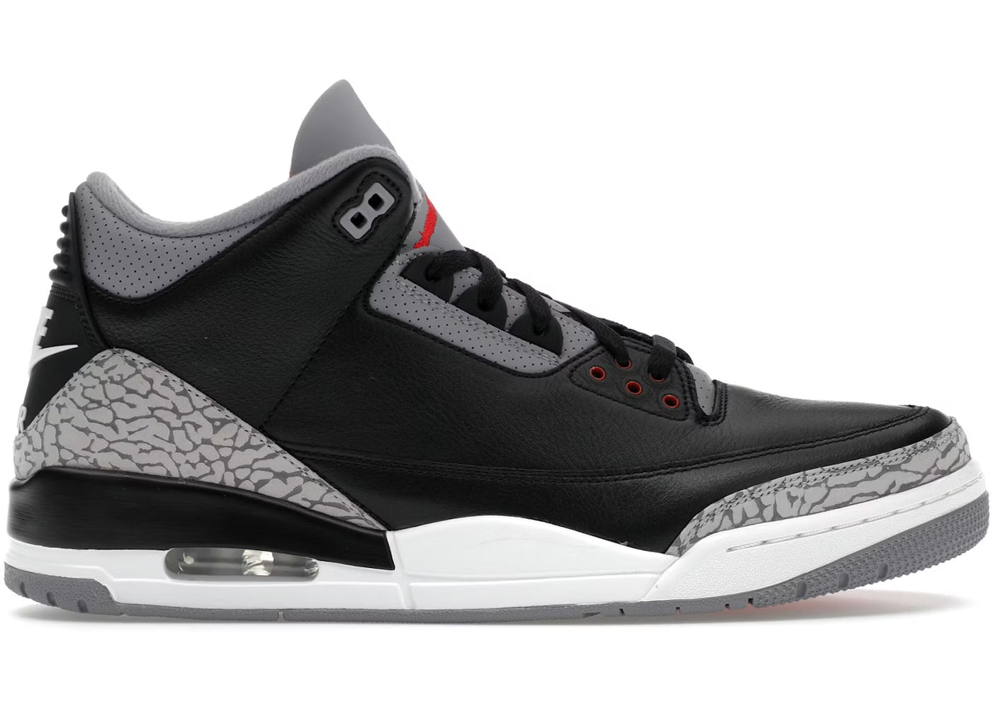 Jordan 3 Retro OG Black Cement (2024) (Preowned) (Size 9)