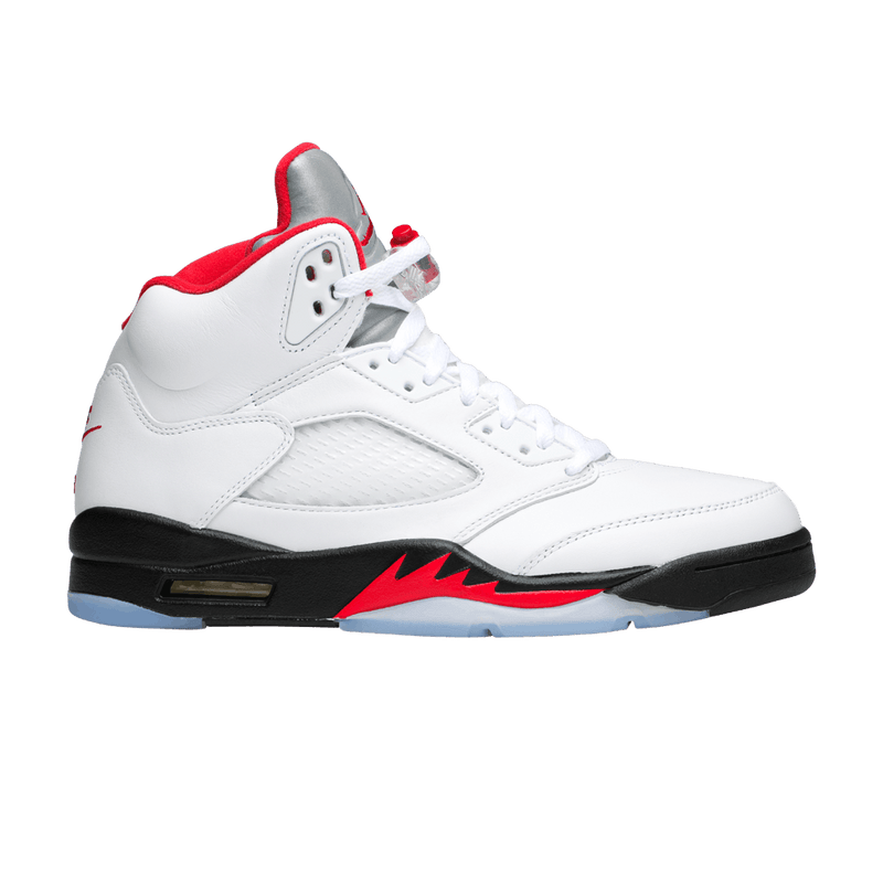 Jordan 5 Retro Fire Red Silver Tongue (2020)