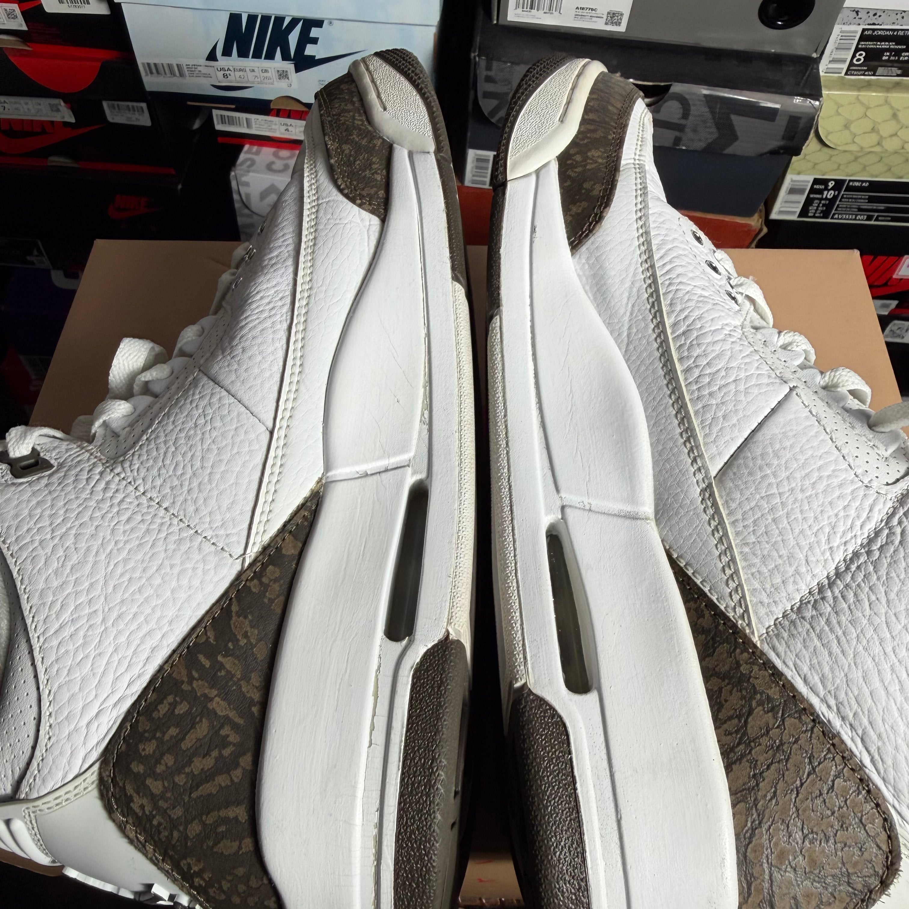 Jordan 3 Mocha - Size 10 Mens - Preowned No Box
