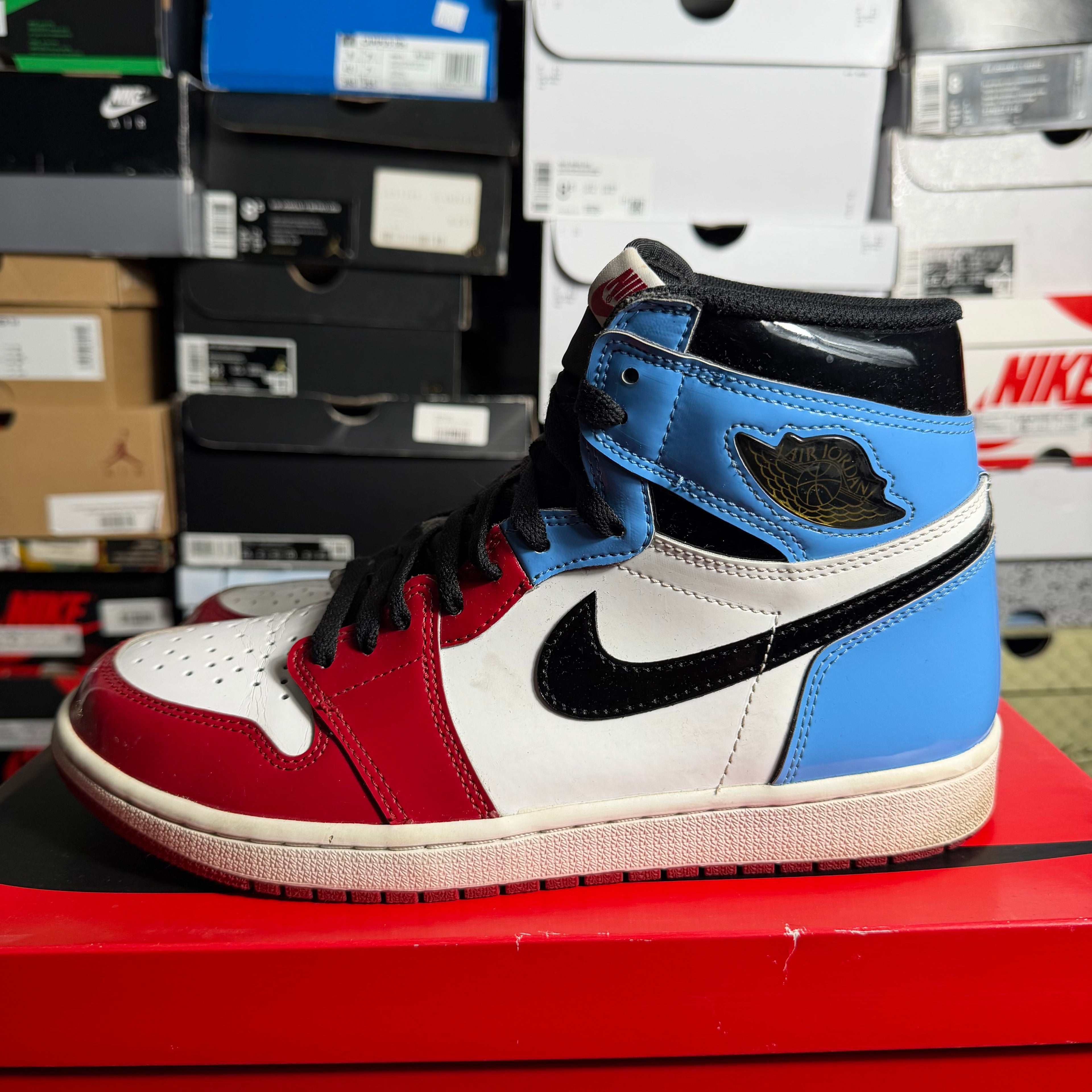Jordan 1 Fearless UNC Chicago - Size 9 Mens - Preowned OG All