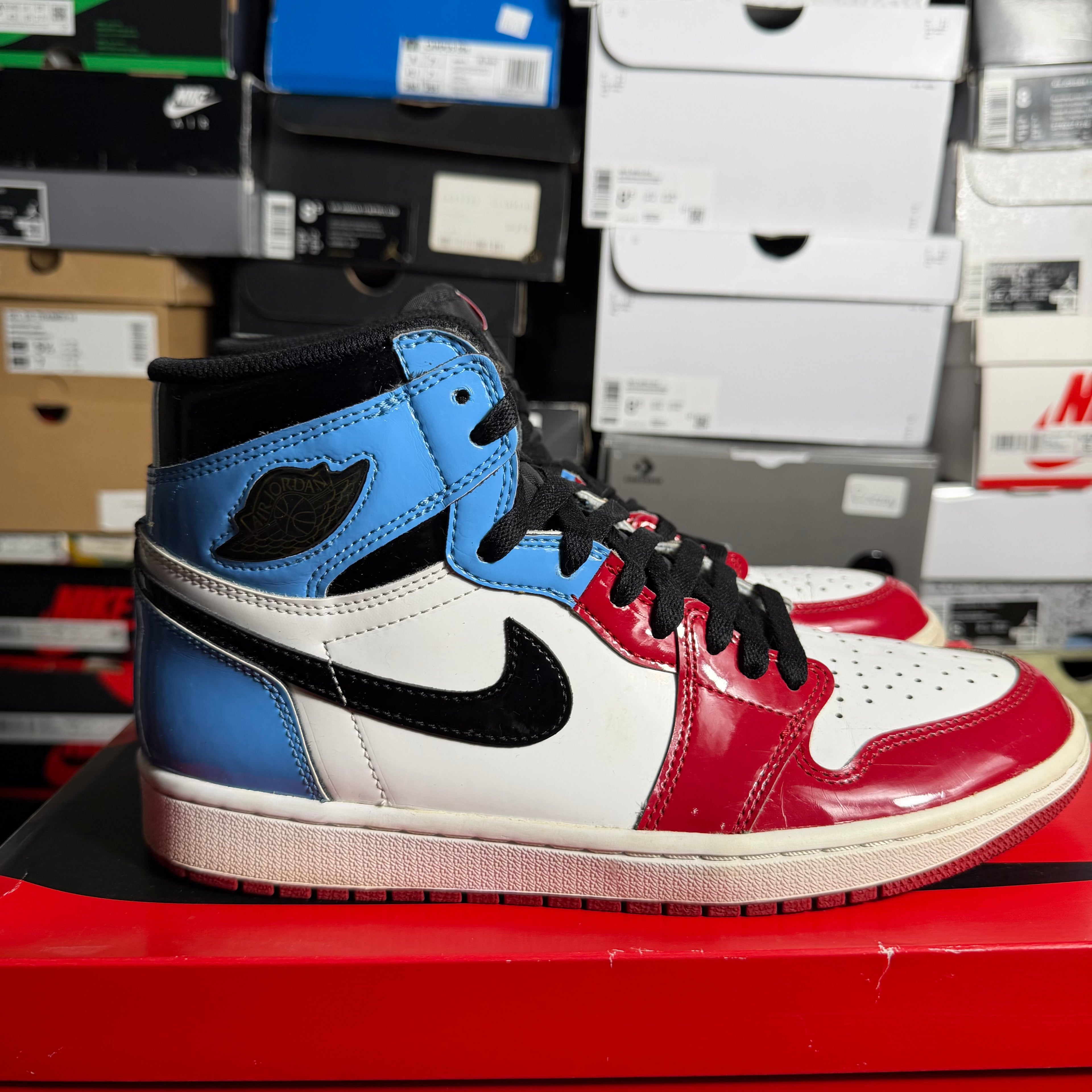 Jordan 1 Fearless UNC Chicago - Size 9 Mens - Preowned OG All