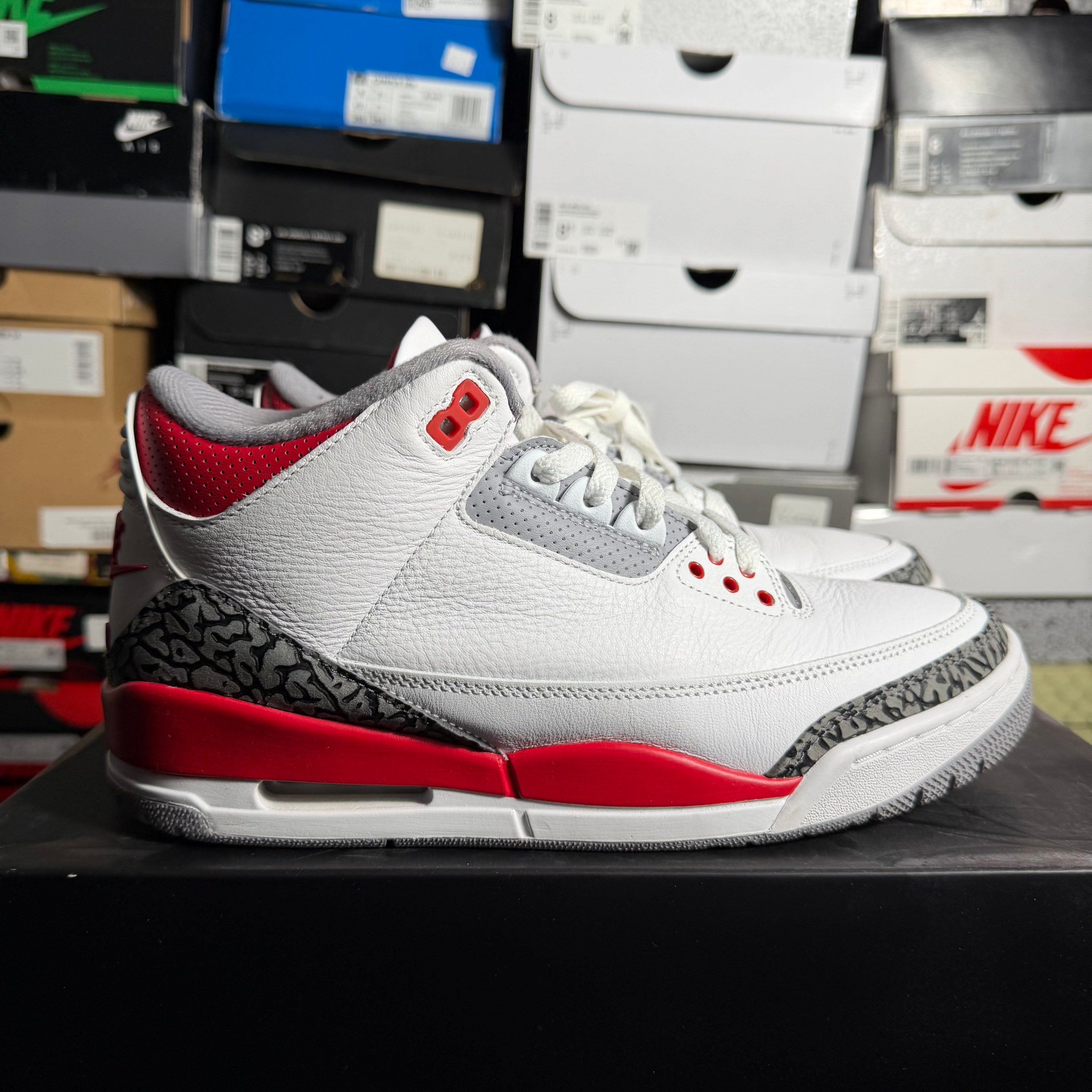 Jordan 3 Fire red - Size 9 Mens - Preowned OG All