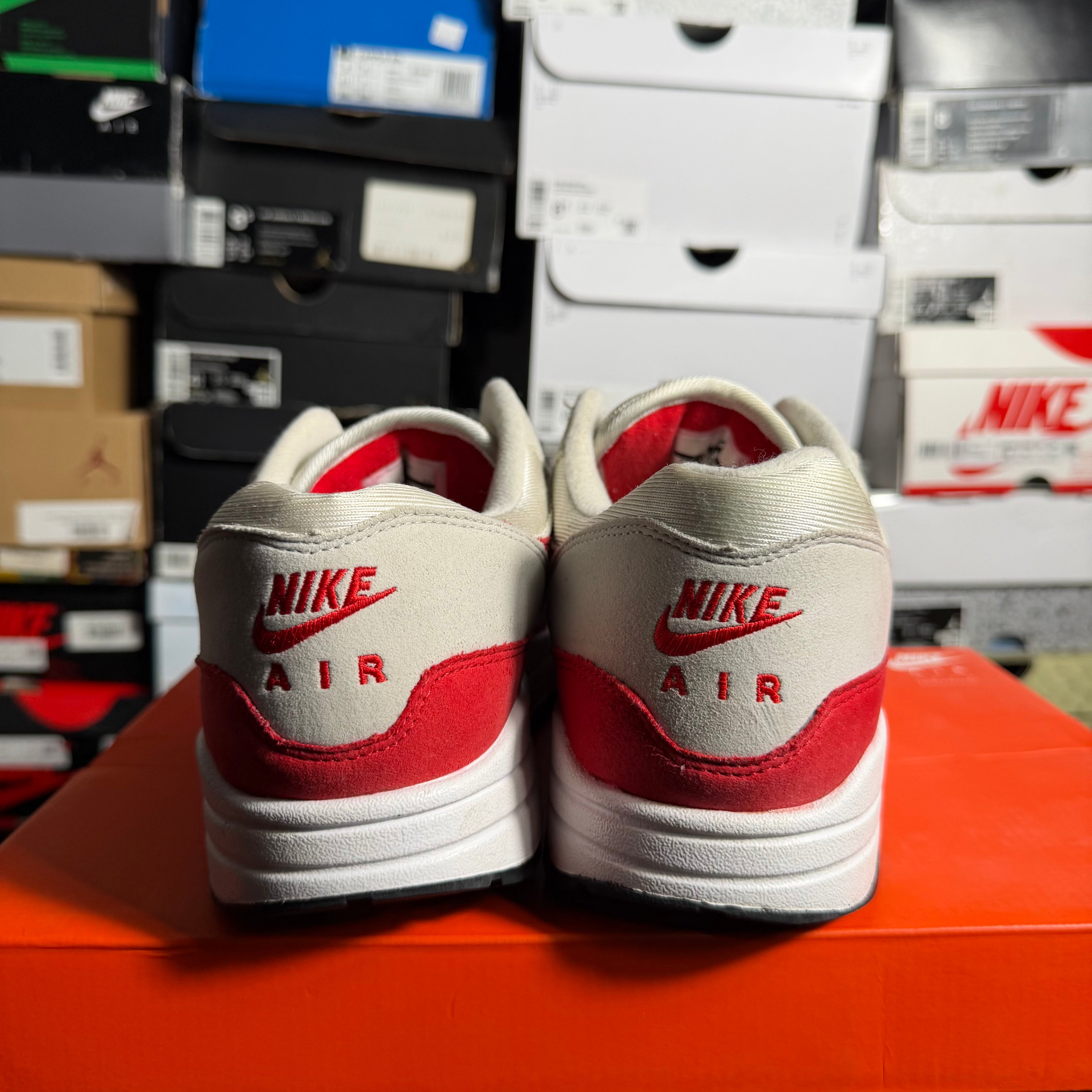 Nike Air Max 1 Anniversary Red - Size 11.5 Mens - Preowned OG All