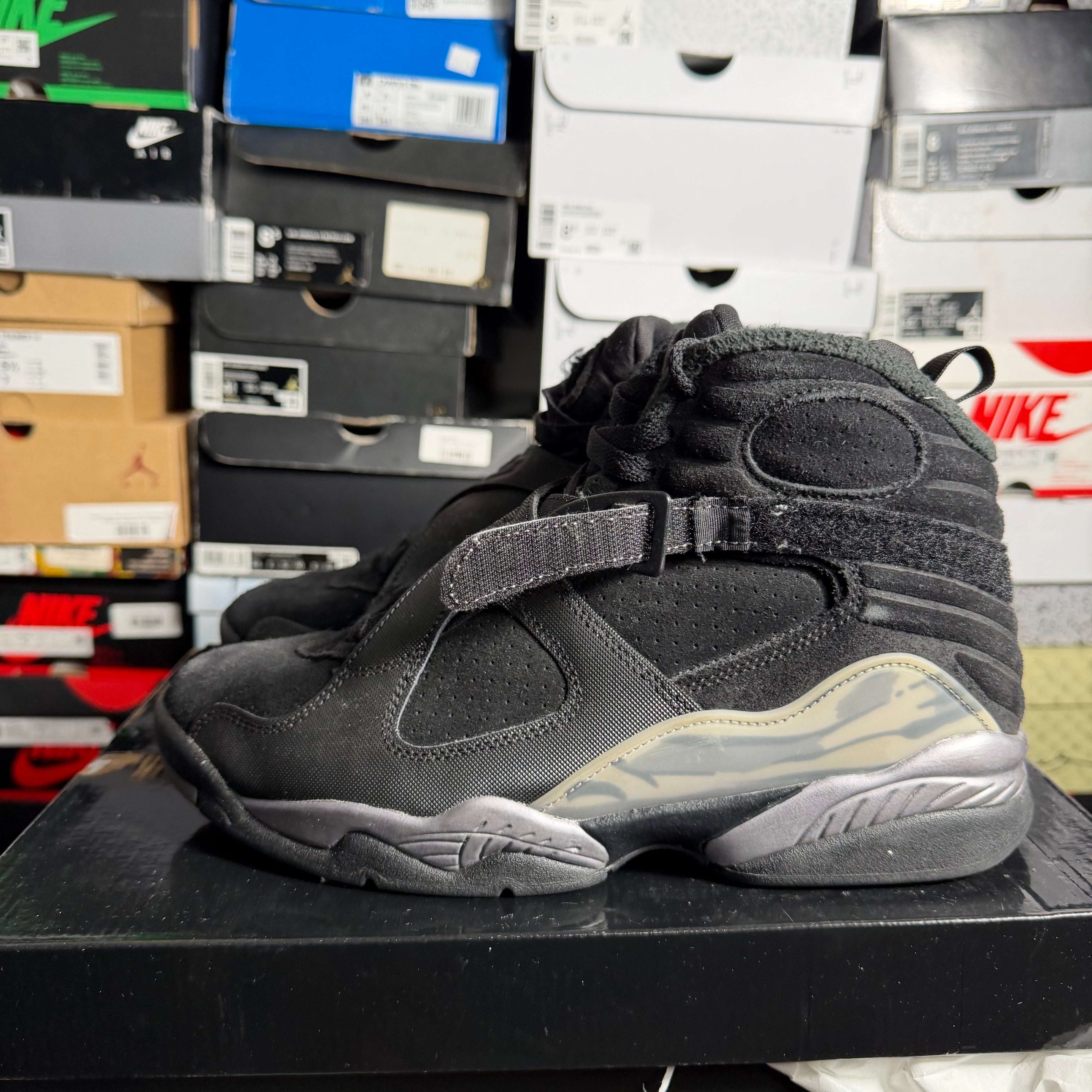 Jordan 8 Winterized Gunsmoke - Size 9 Mens - Preowned OG All