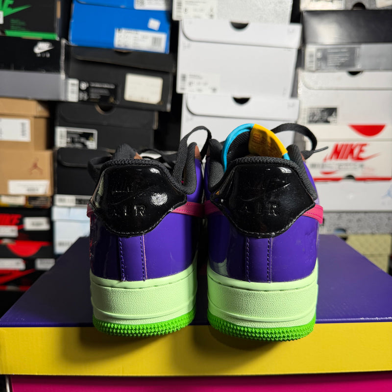 Nike Air Force 1 Low SP Undefeated Multi-patent Pink Prime - Size 11 Mens - Preowned OG All