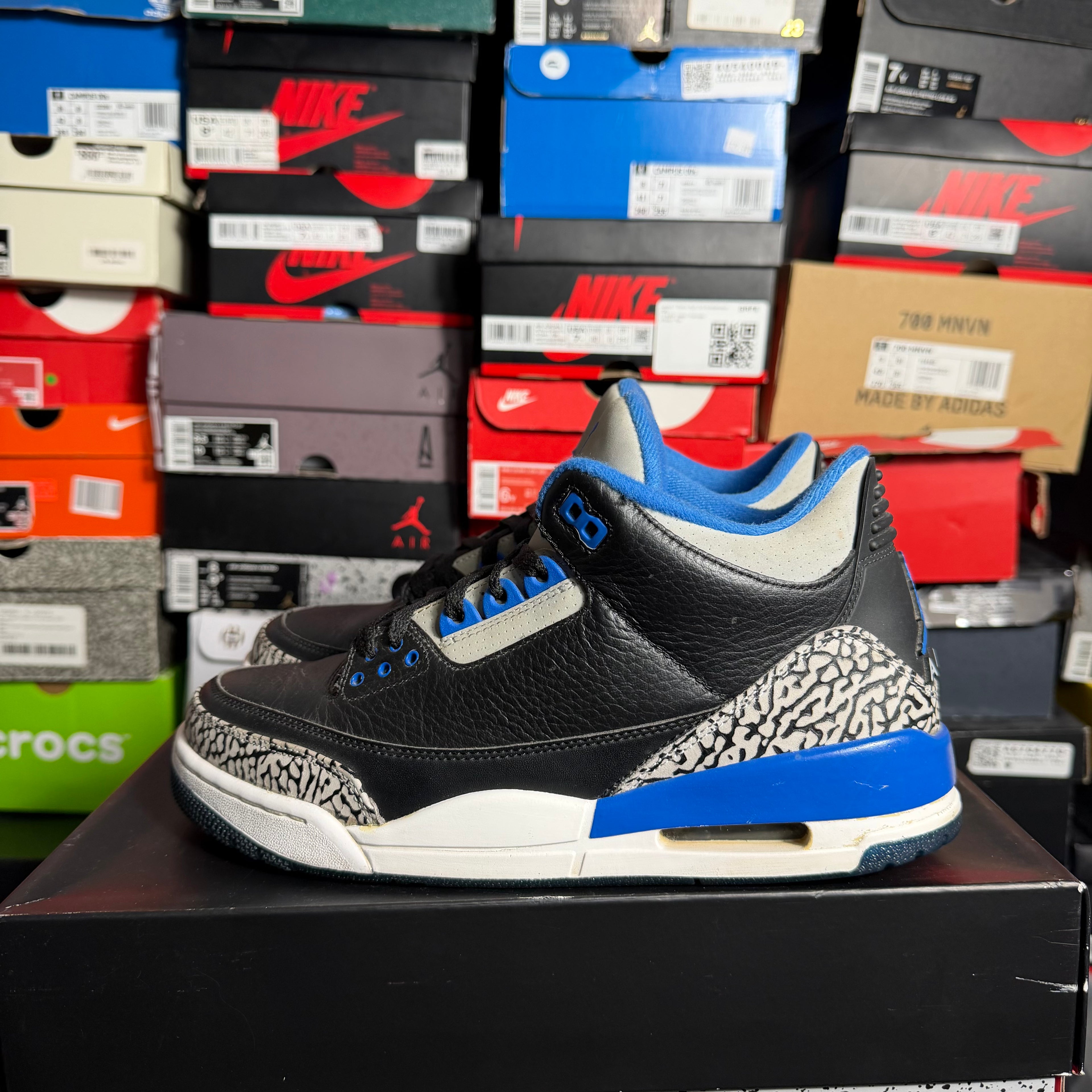 Jordan 3 Retro Sport Blue (Preowned)