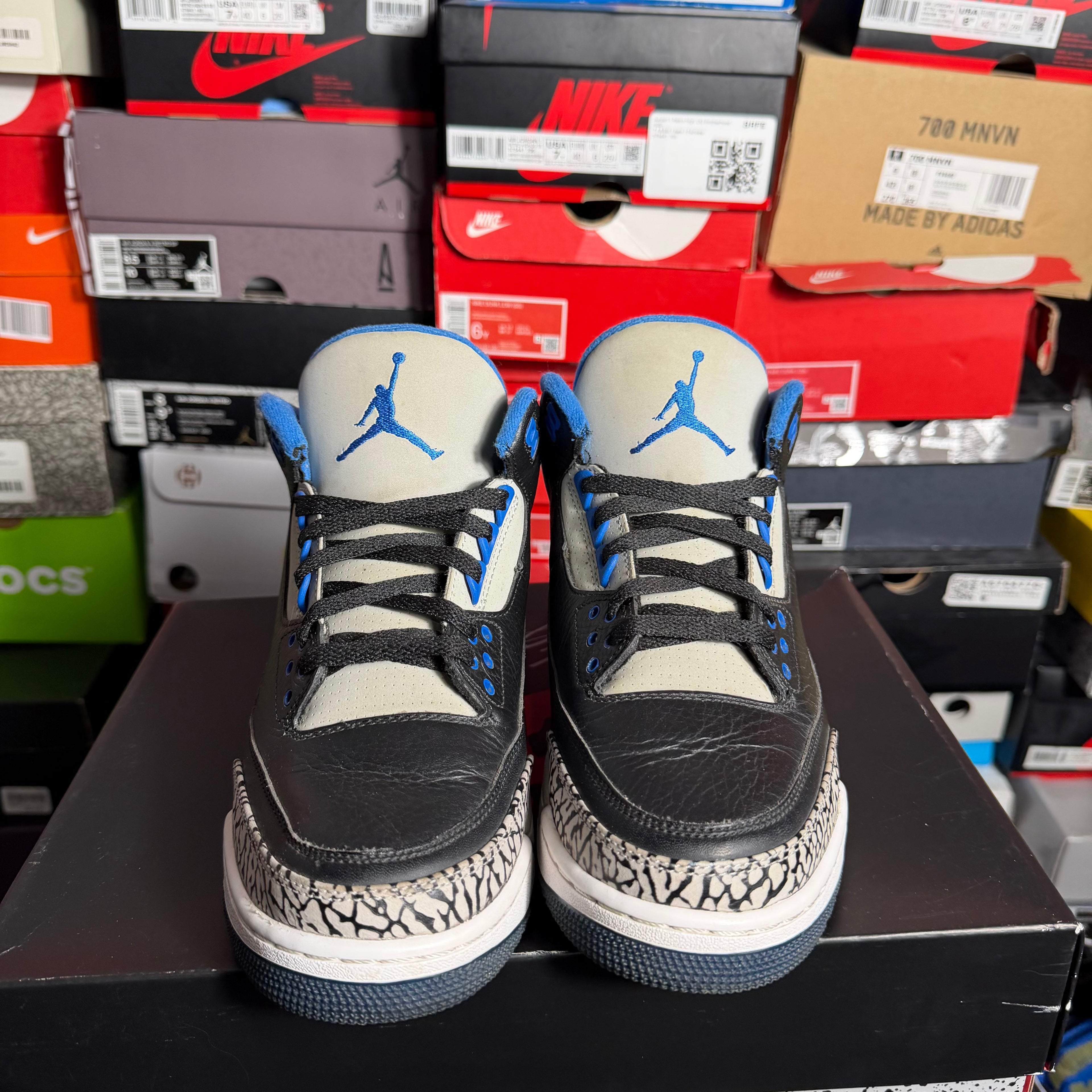 Jordan 3 Retro Sport Blue (Preowned)
