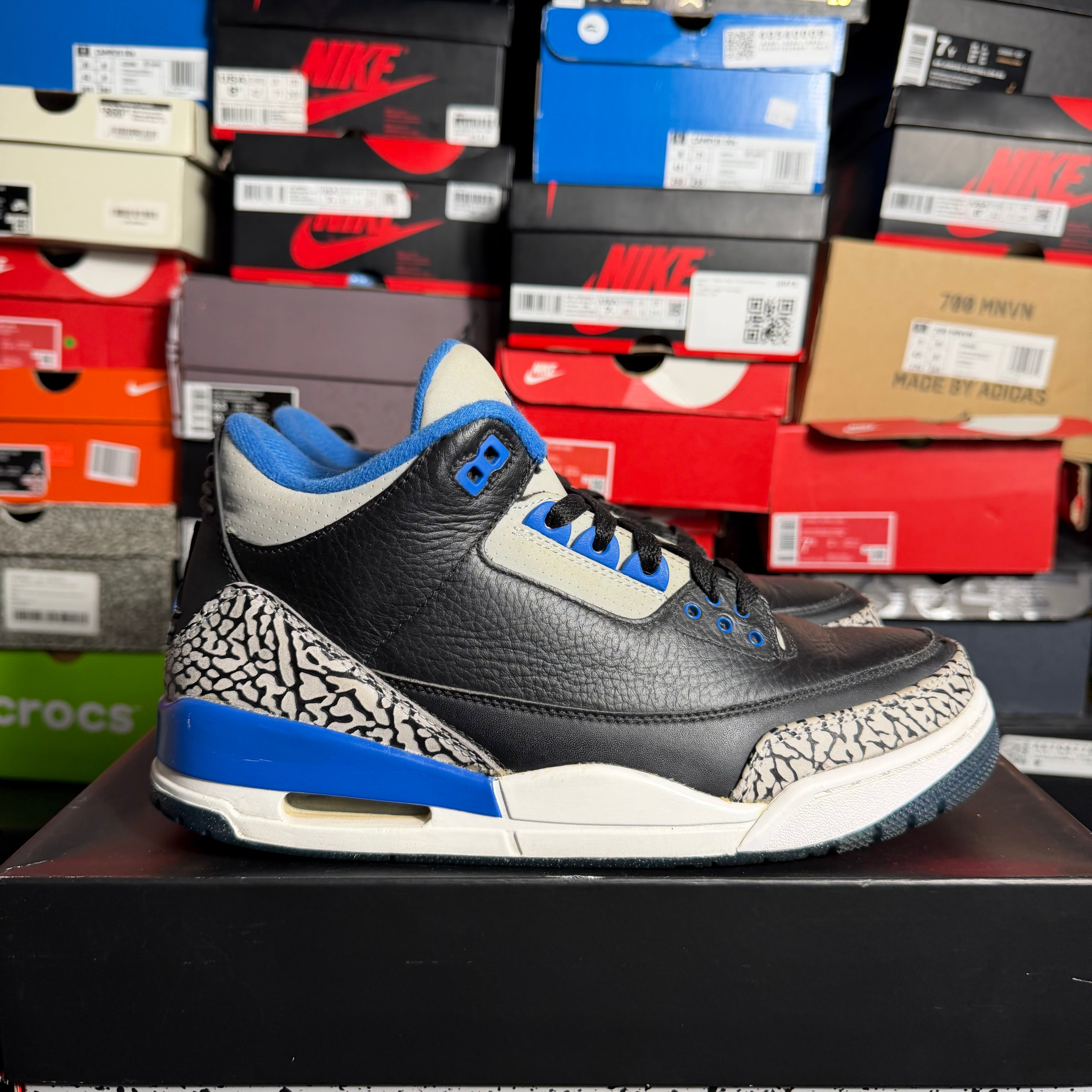 Jordan 3 Retro Sport Blue (Preowned)
