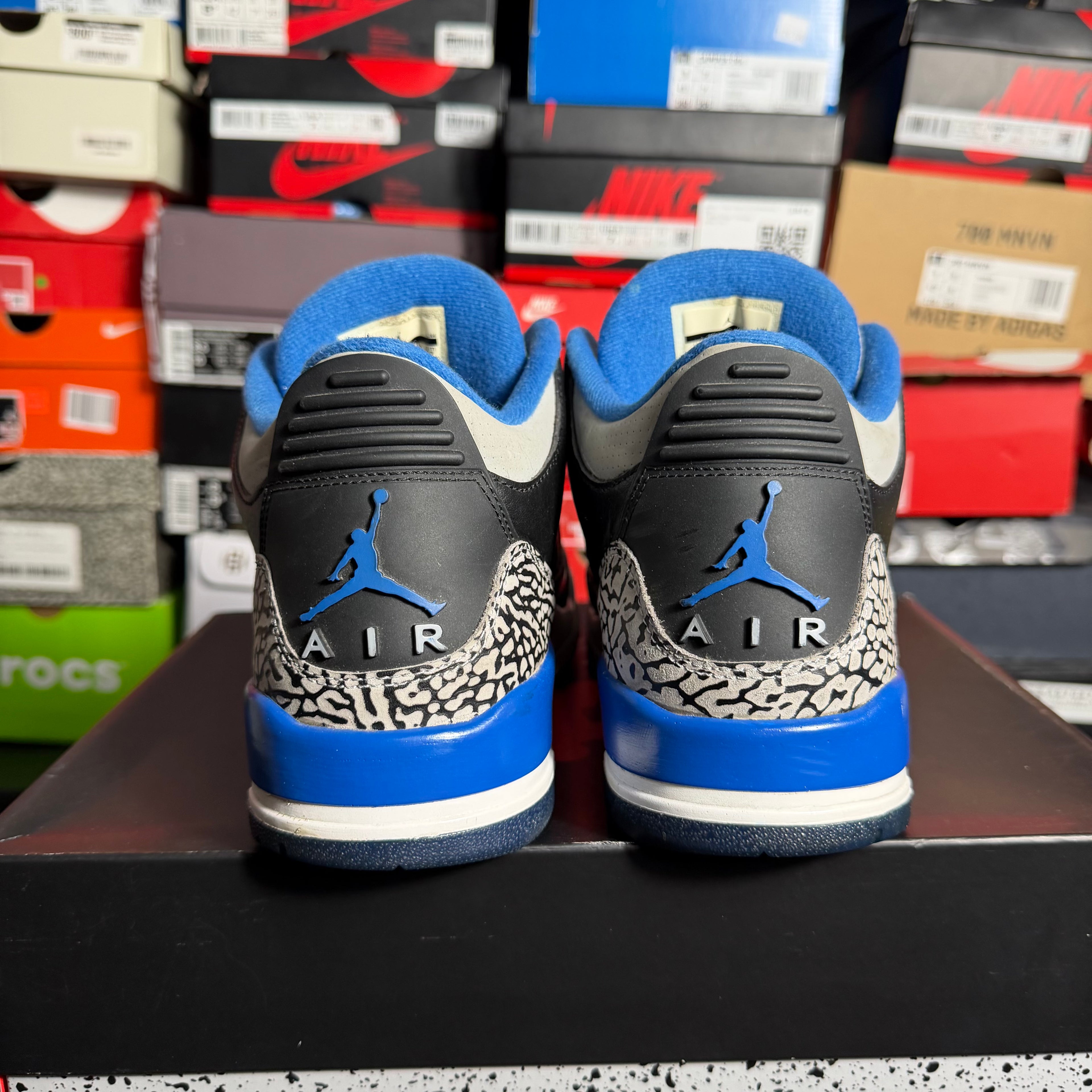 Jordan 3 Retro Sport Blue (Preowned)