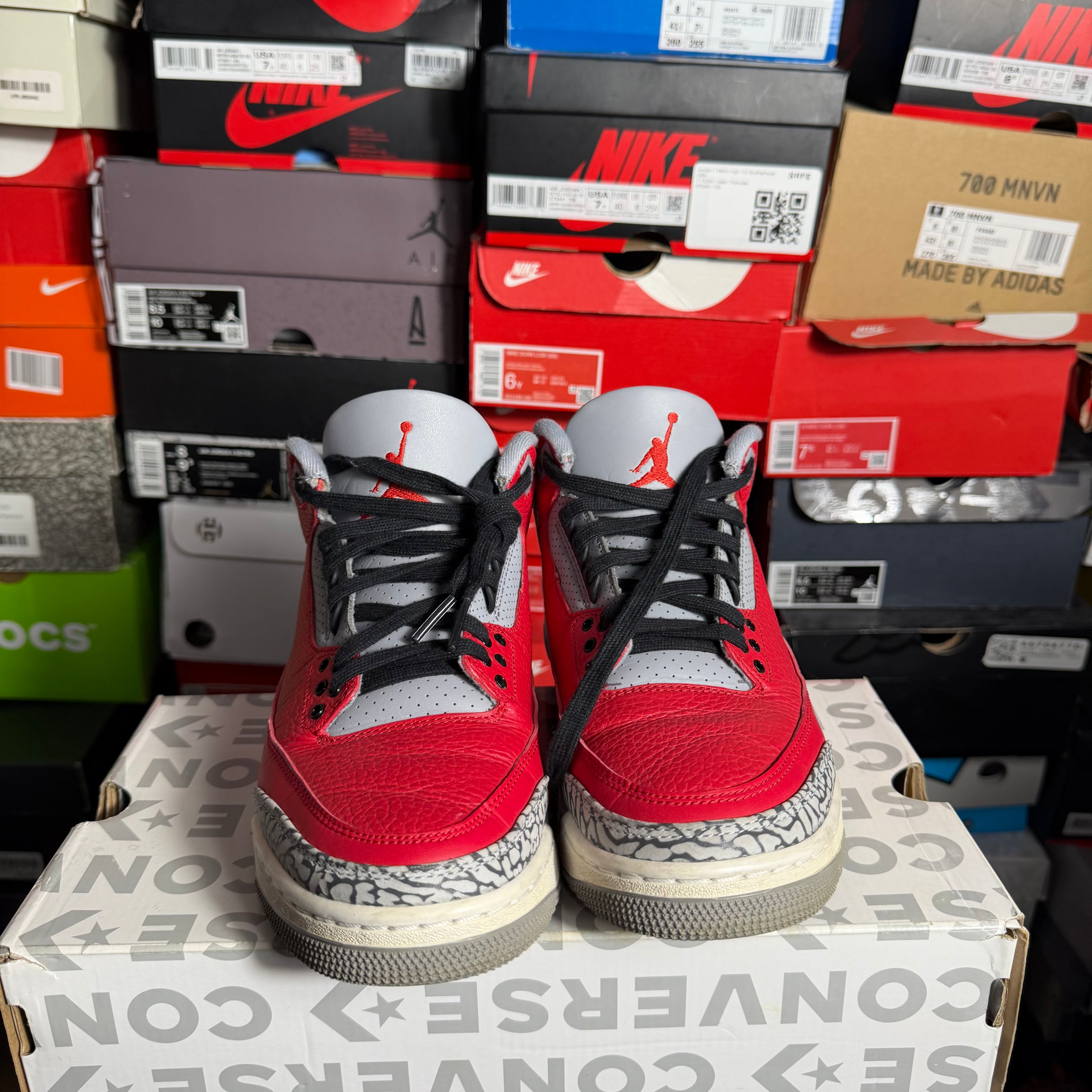 Jordan 3 Retro SE Unite Fire Red Cement (Preowned)