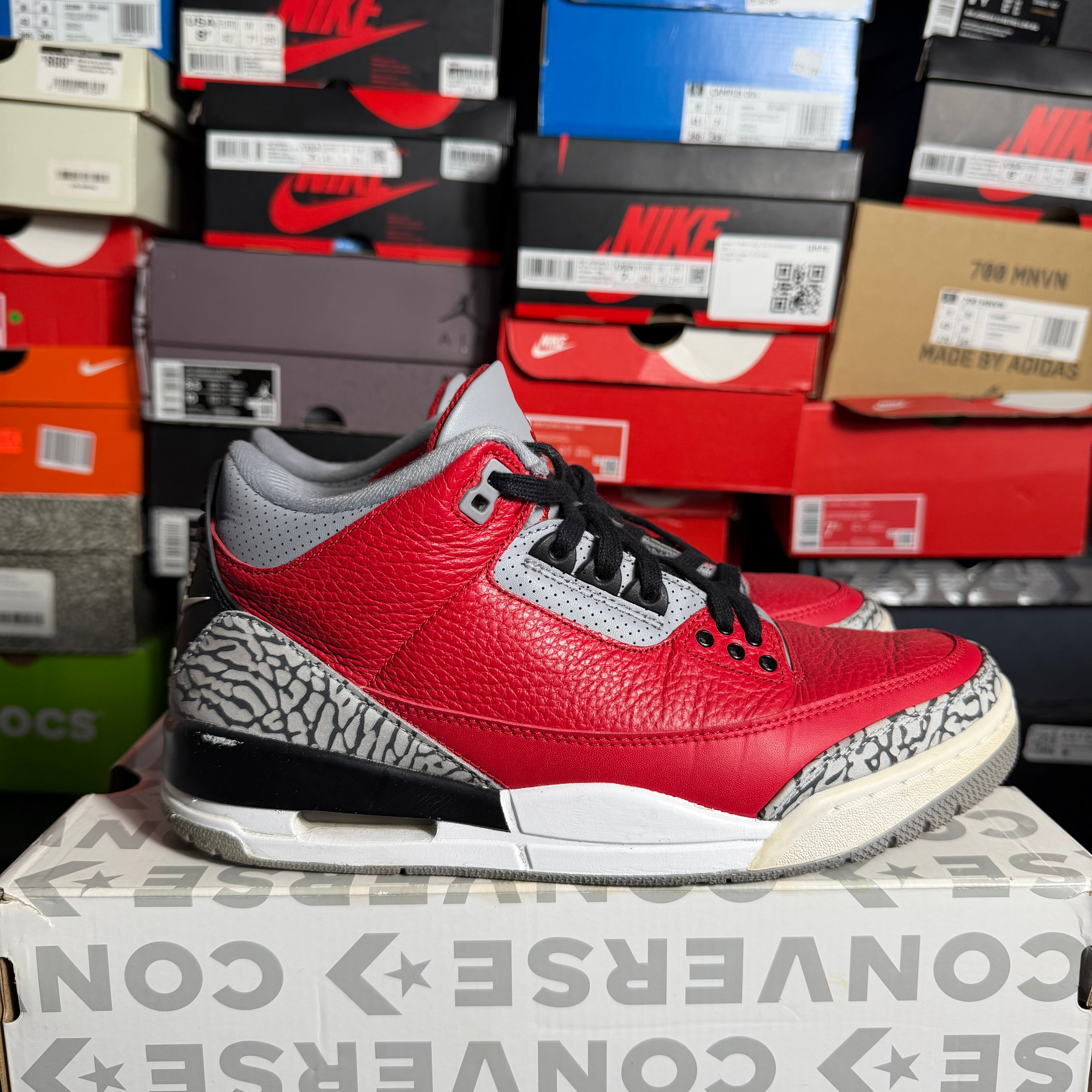 Jordan 3 Retro SE Unite Fire Red Cement (Preowned)