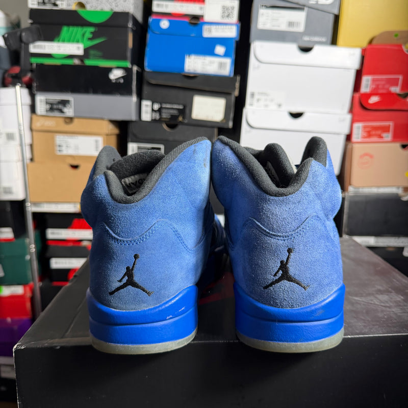 Jordan 5 Retro Blue Suede (Preowned)
