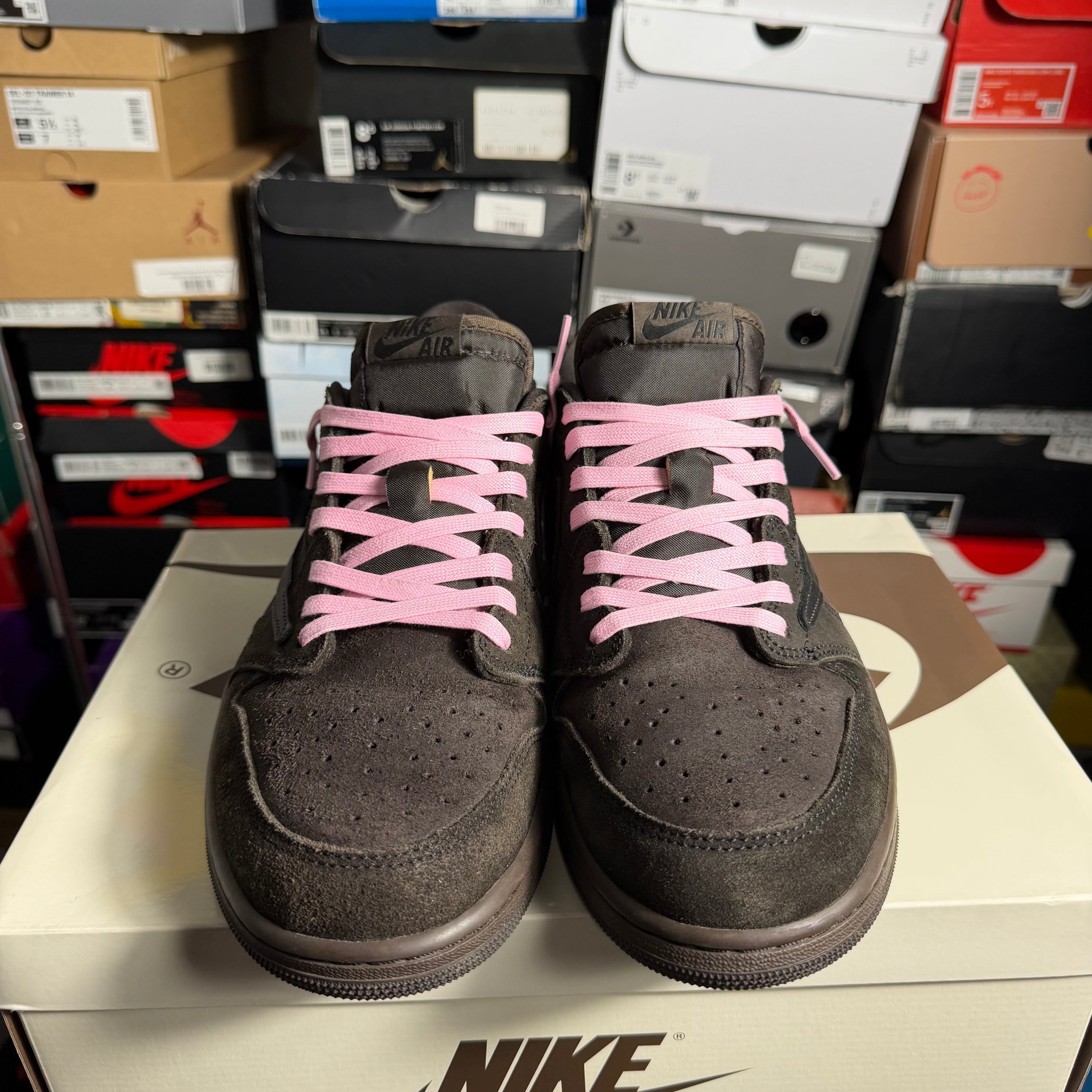 Jordan 1 Retro Low OG SP Travis Scott Velvet Brown (Preowned)