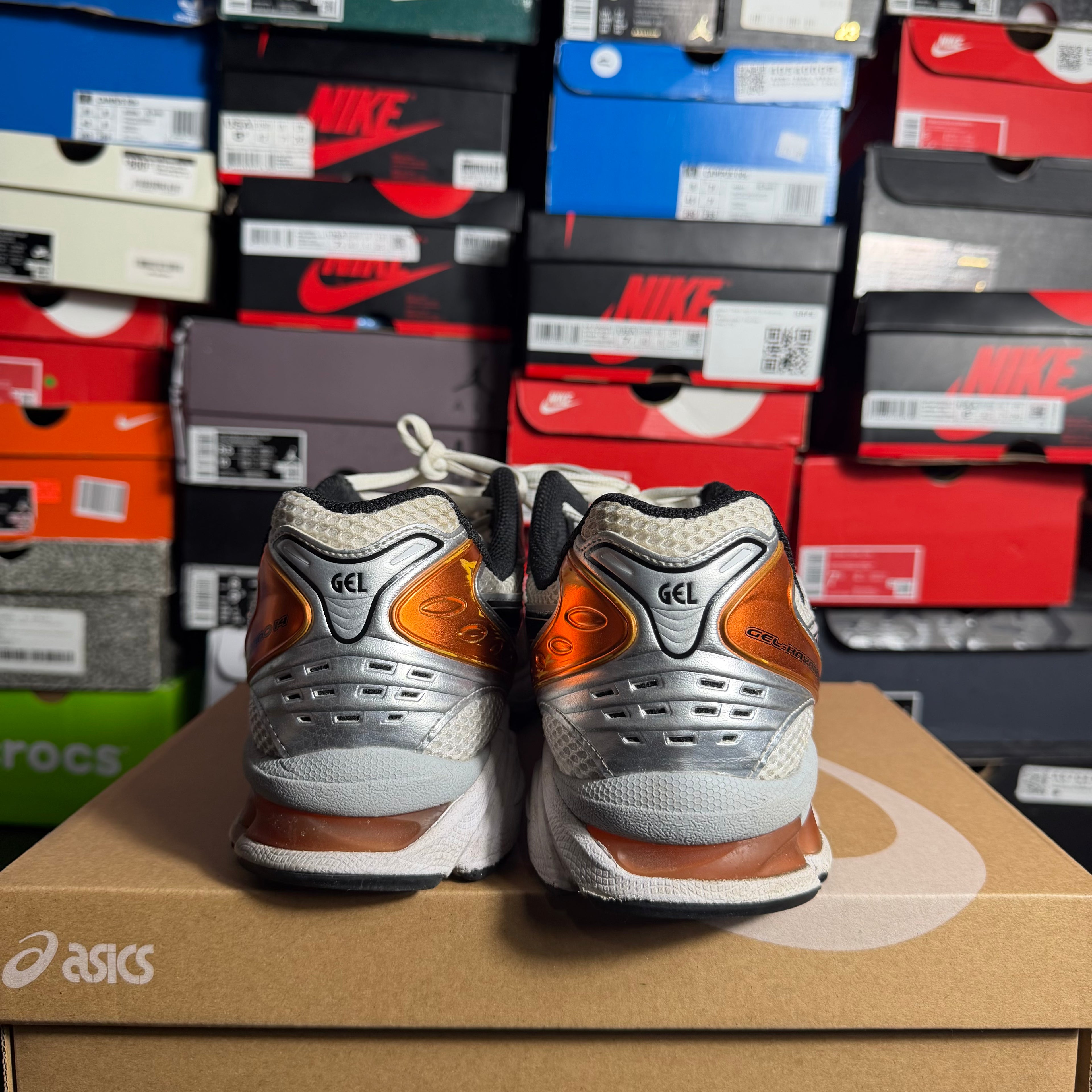 ASICS Gel-Kayano 14 White Piquant Orange (Preowned)