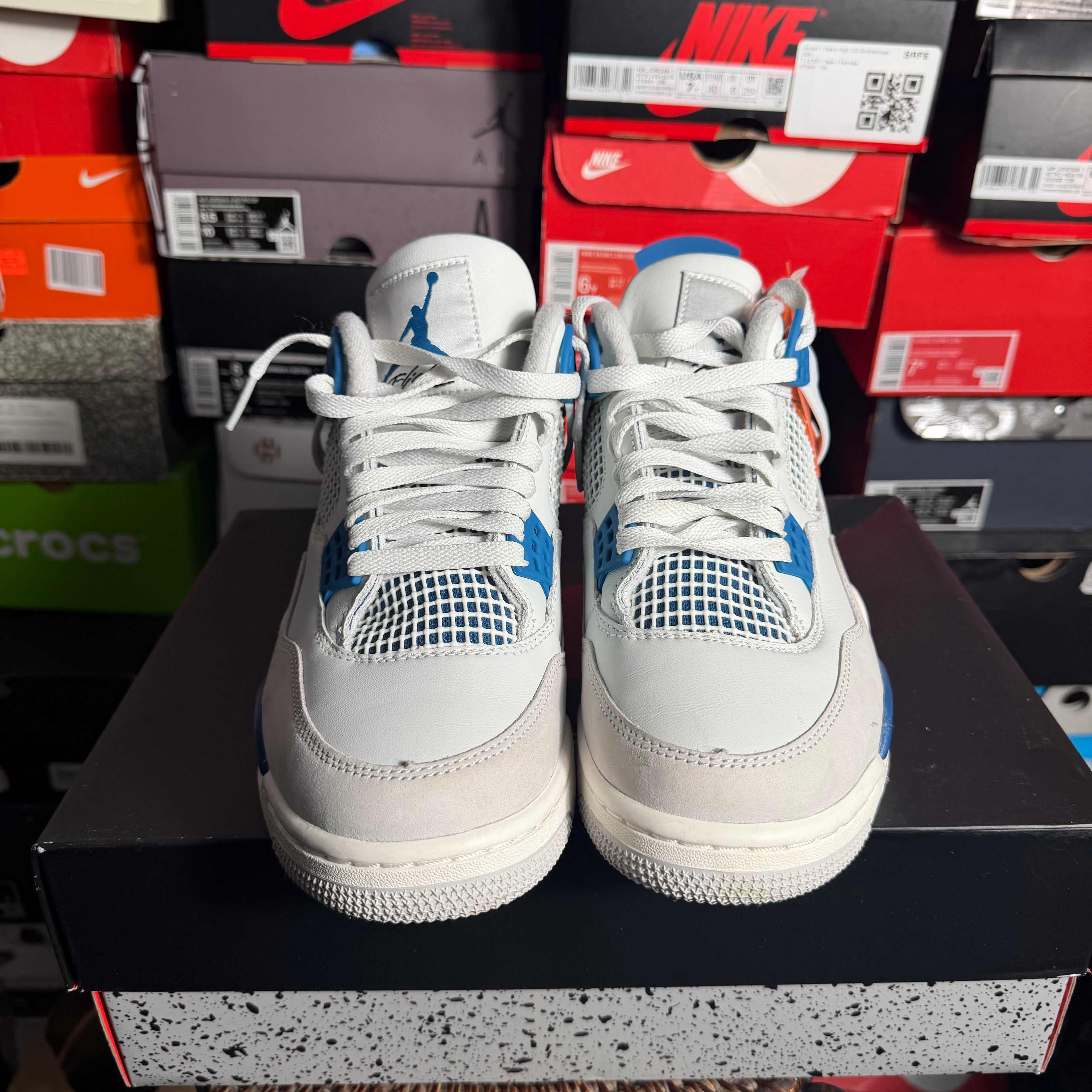 Jordan 4 Retro Military Blue (2024) (Preowned) (Size 8.5)