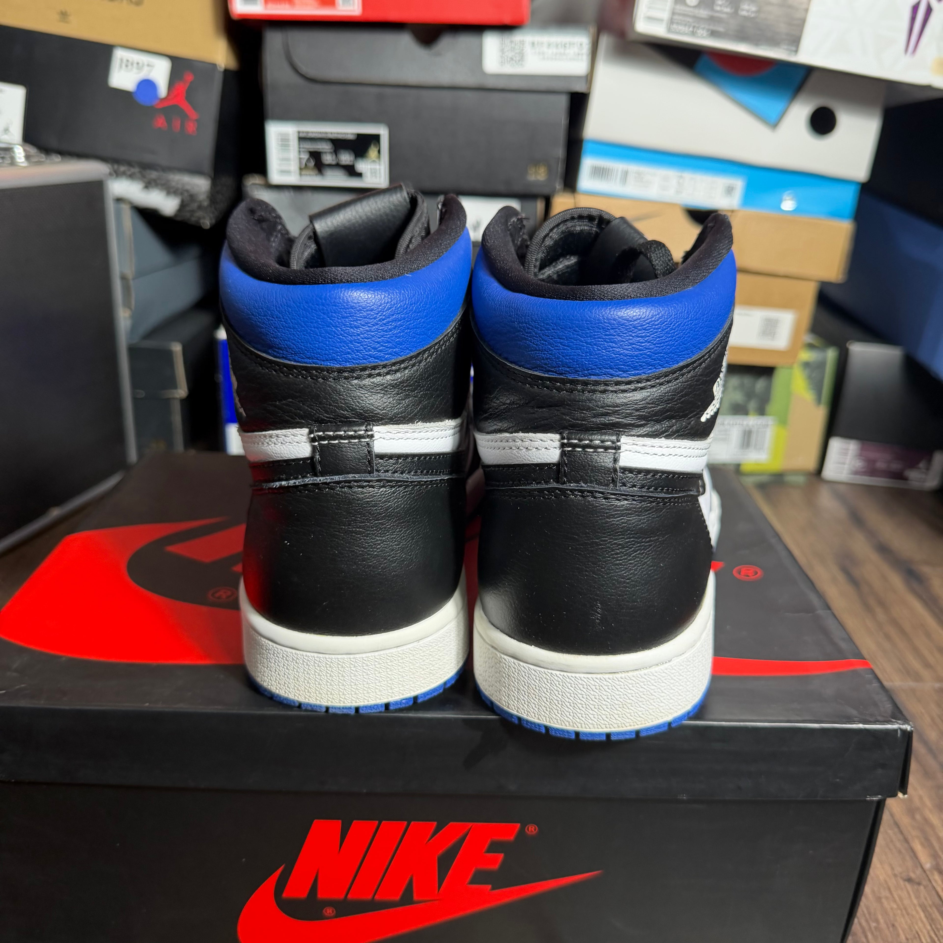 Jordan 1 Retro High Royal Toe (Preowned) (Sz 9)