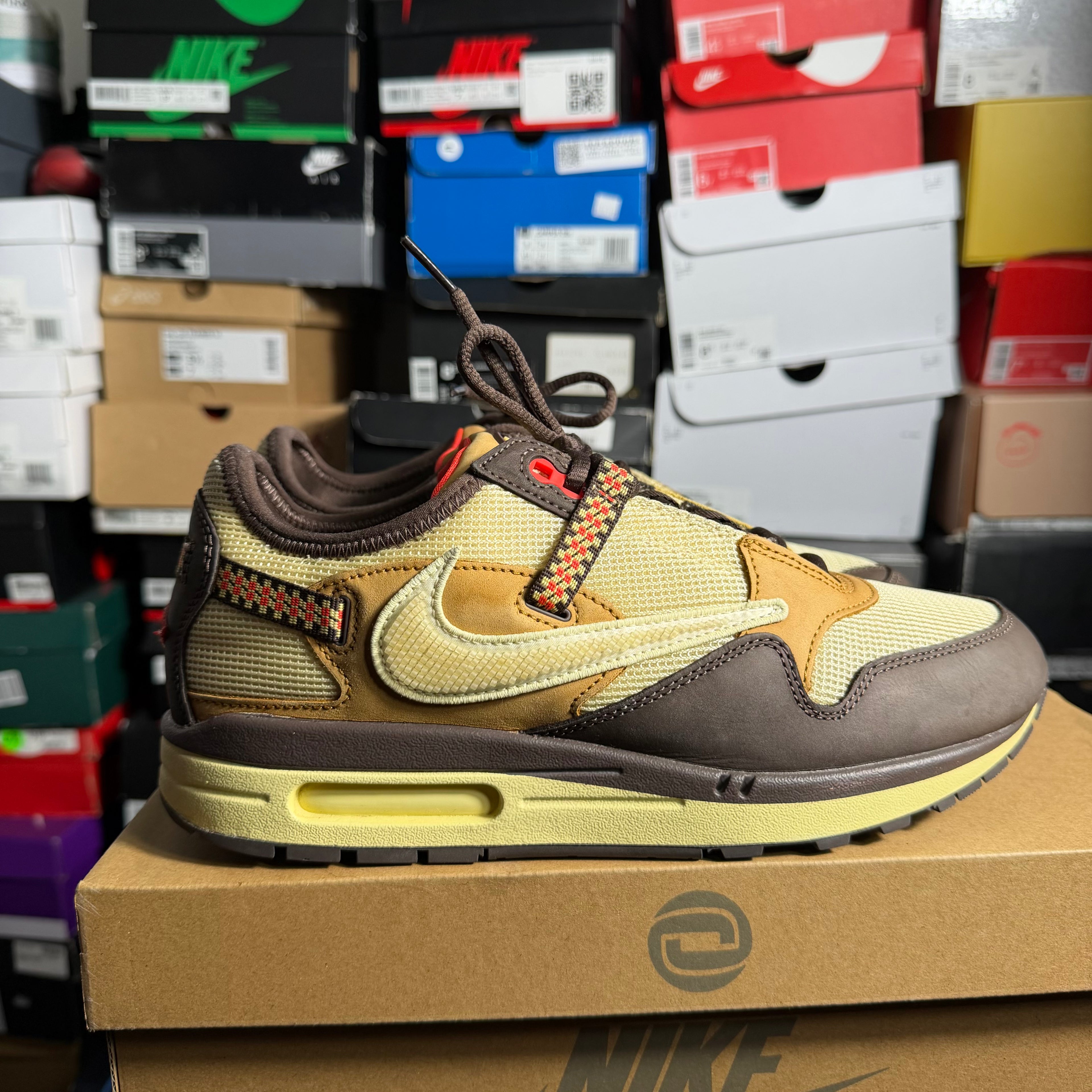 Nike Air Max 1 Travis Scott Cactus Jack Baroque Brown (Preowned)