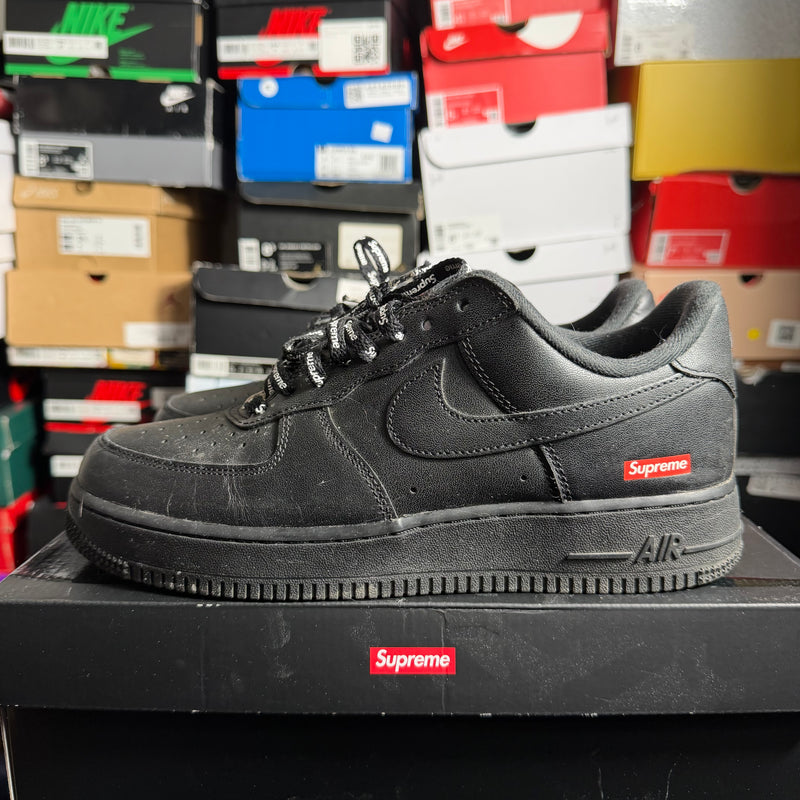 Nike Air Force 1 Low Supreme Black (Preowned)