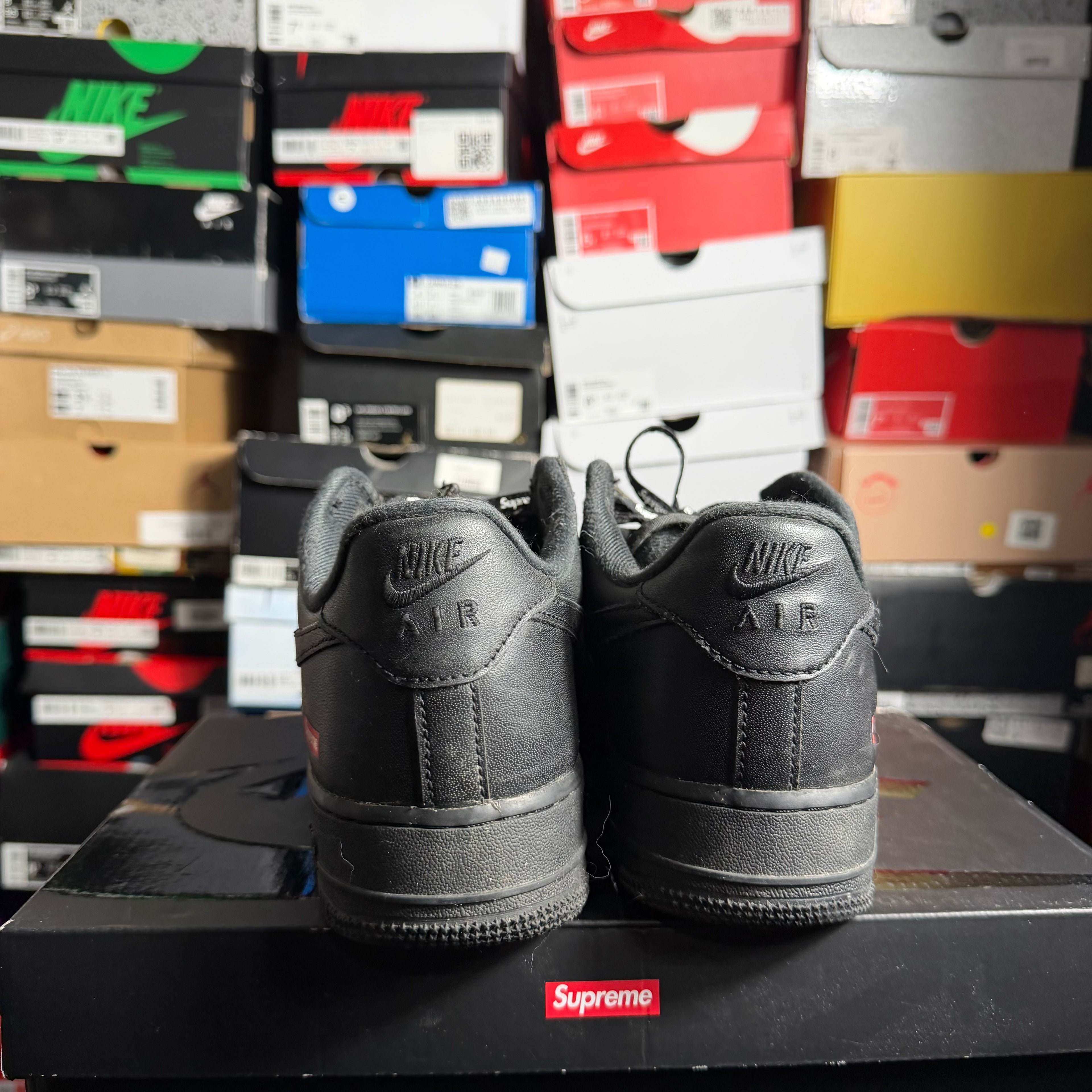 Nike Air Force 1 Low Supreme Black (Preowned)