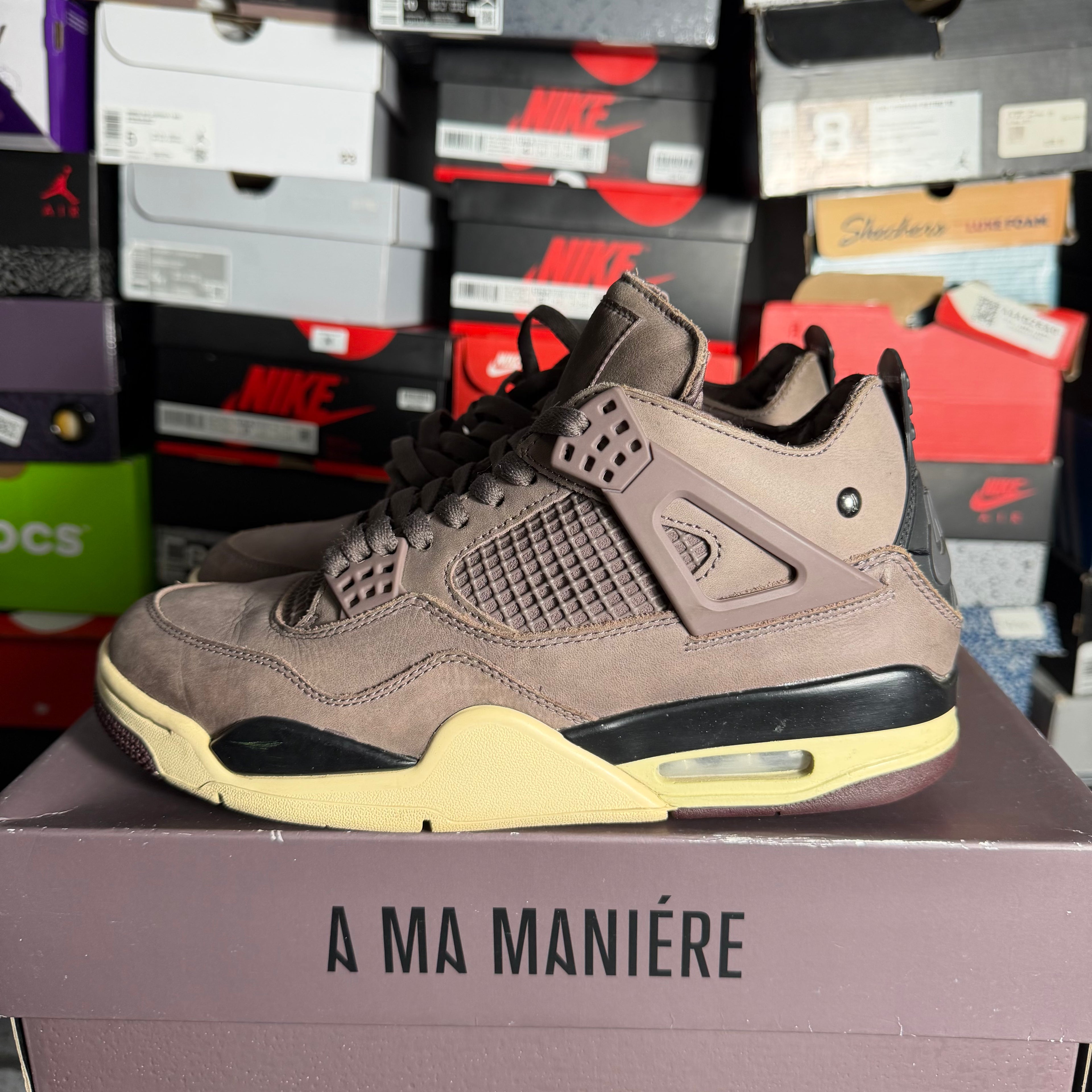 Jordan 4 Retro SP A Ma Maniére Violet Ore (Preowned) (Sz 9)