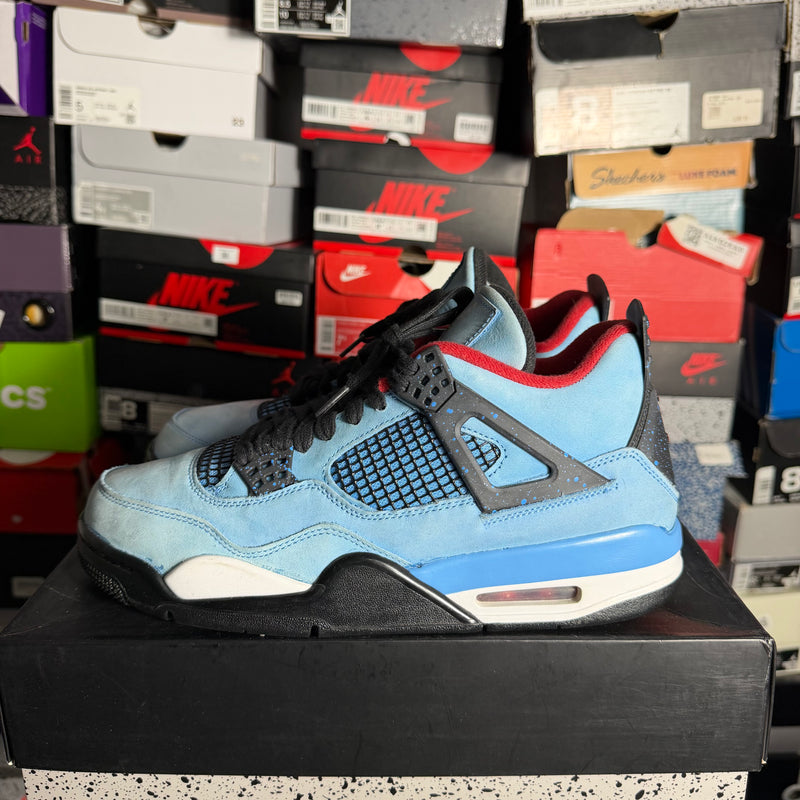 Jordan 4 Retro Travis Scott Cactus Jack (Preowned) (Sz 9.5)