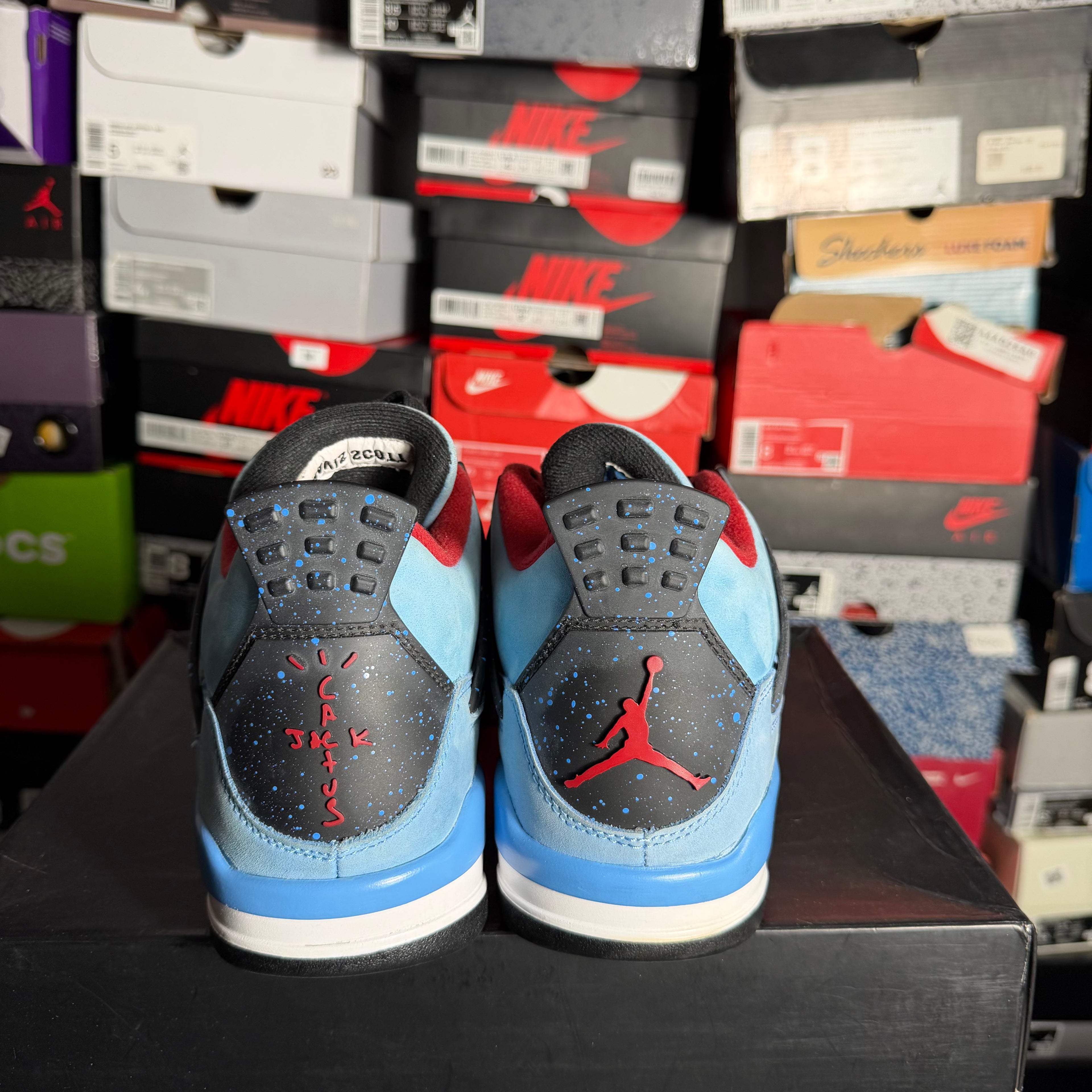 Jordan 4 Retro Travis Scott Cactus Jack (Preowned) (Sz 9.5)
