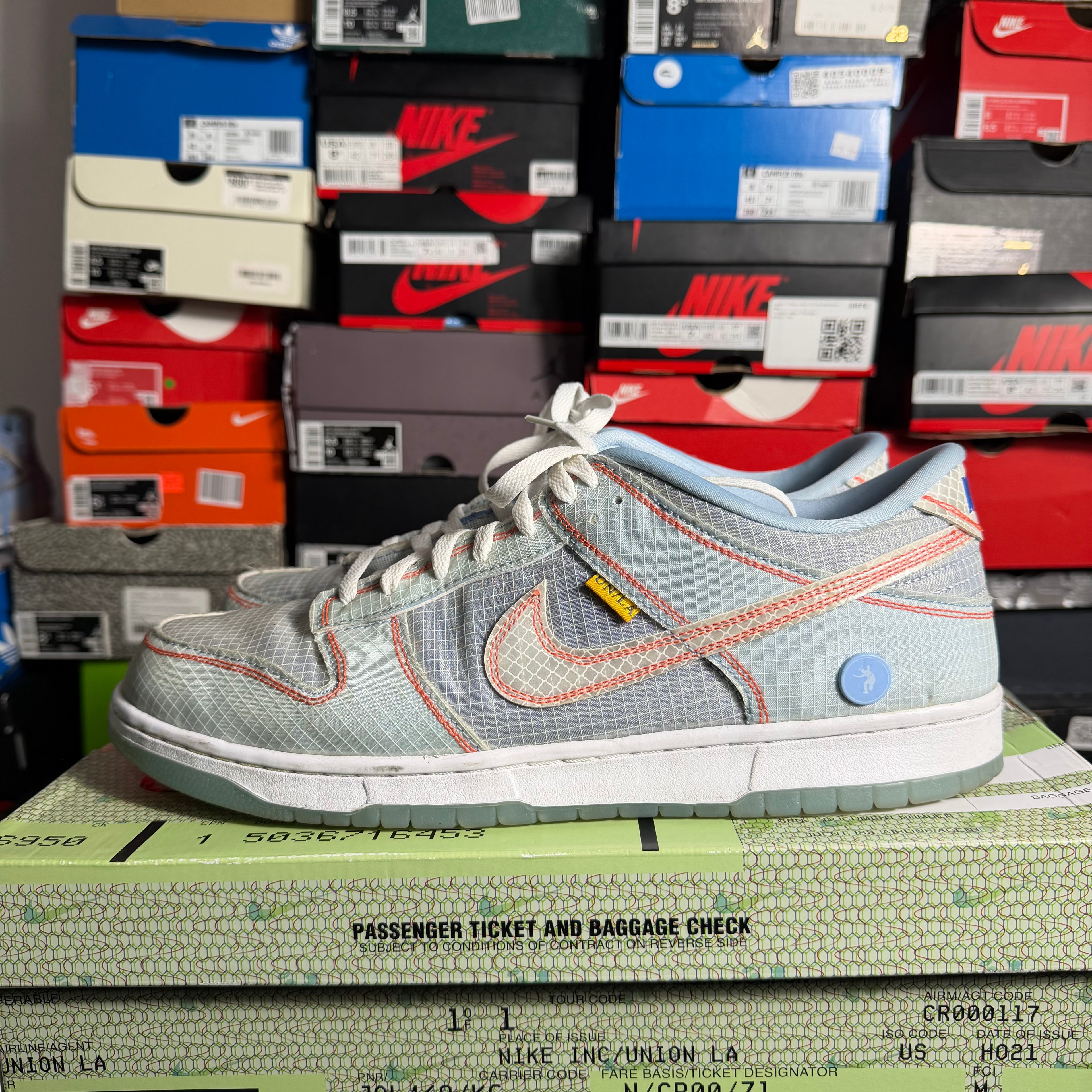 Nike Dunk Low Union Passport Pack Argon (Preowned)