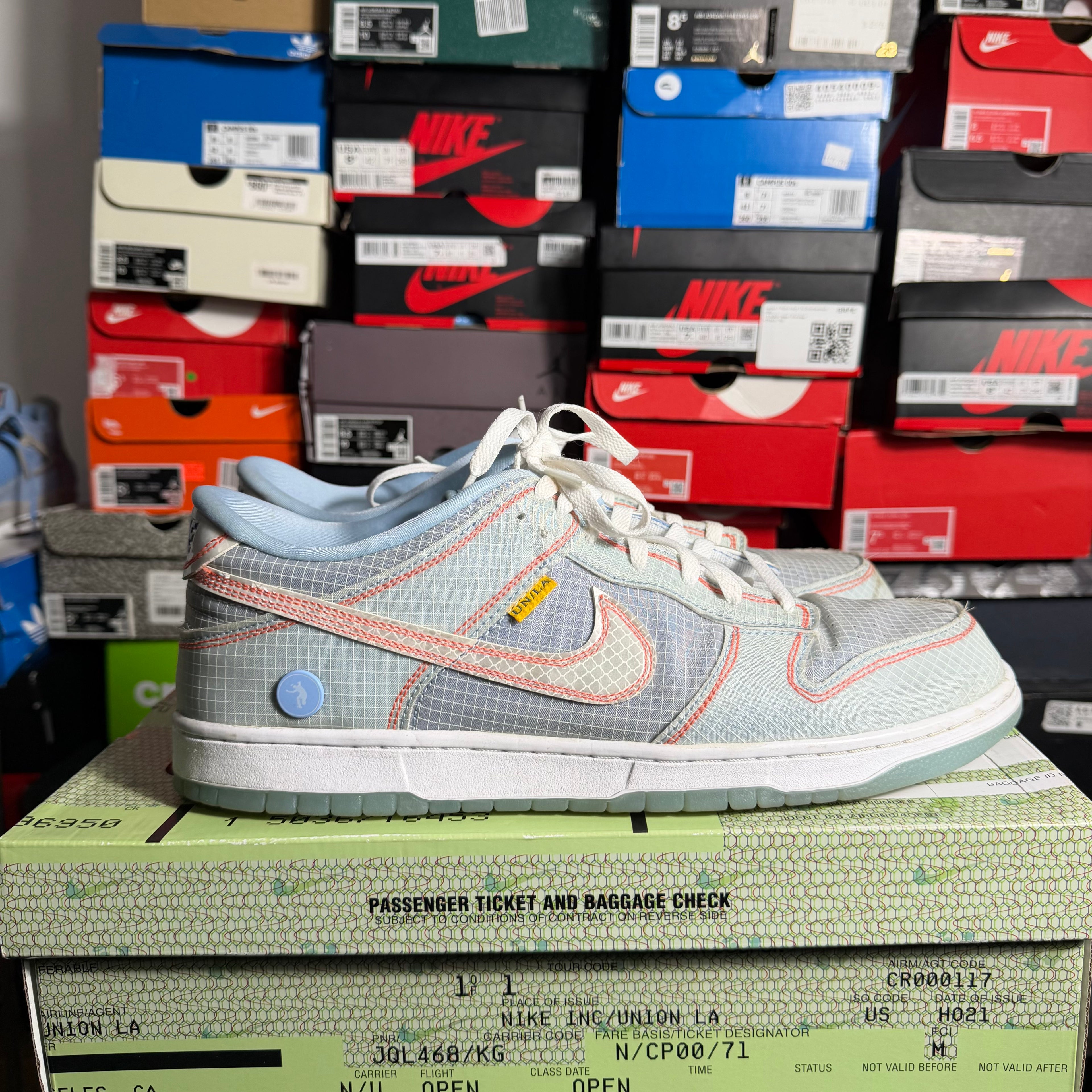 Nike Dunk Low Union Passport Pack Argon (Preowned)