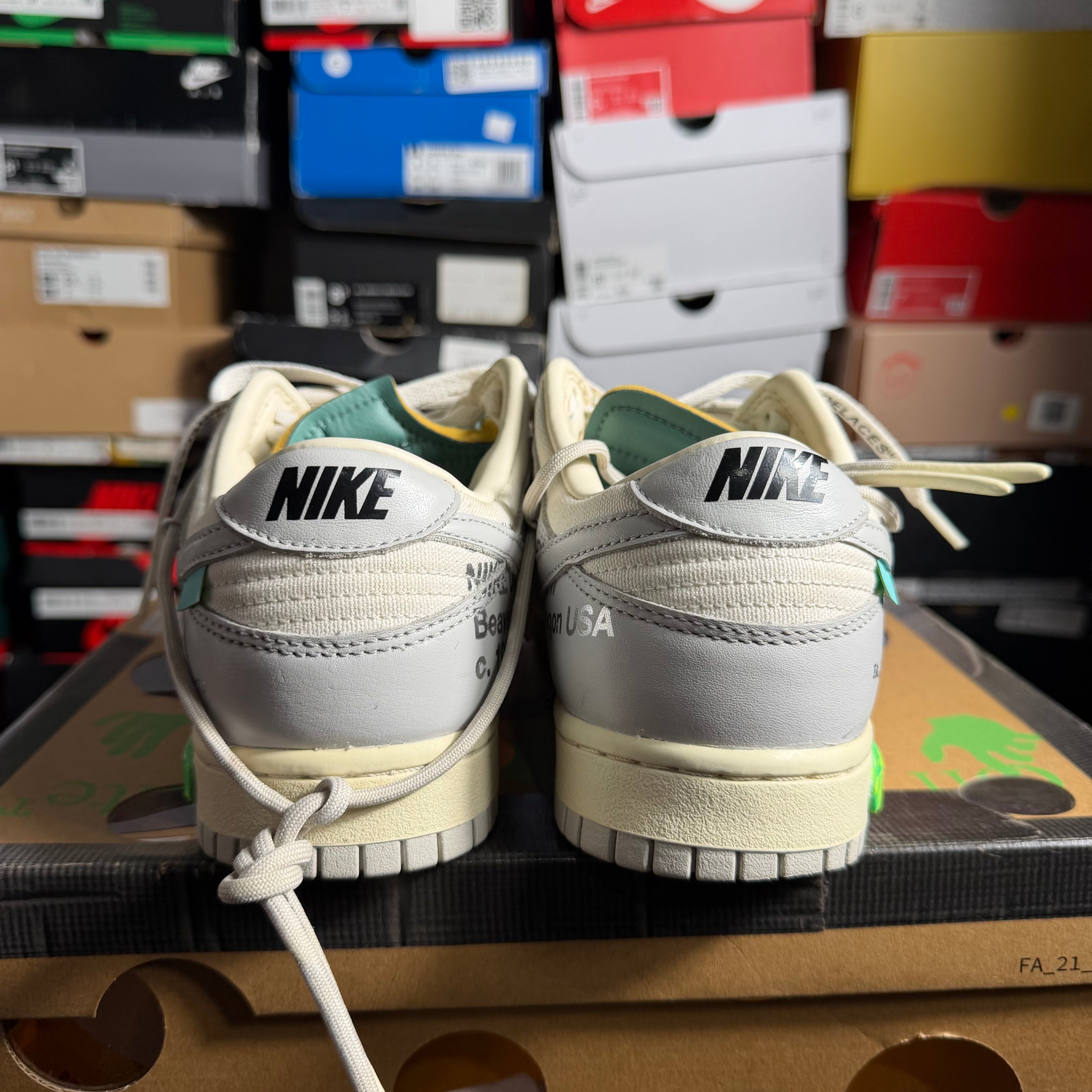Nike Dunk Low Off-White Lot 42 (Preowned)