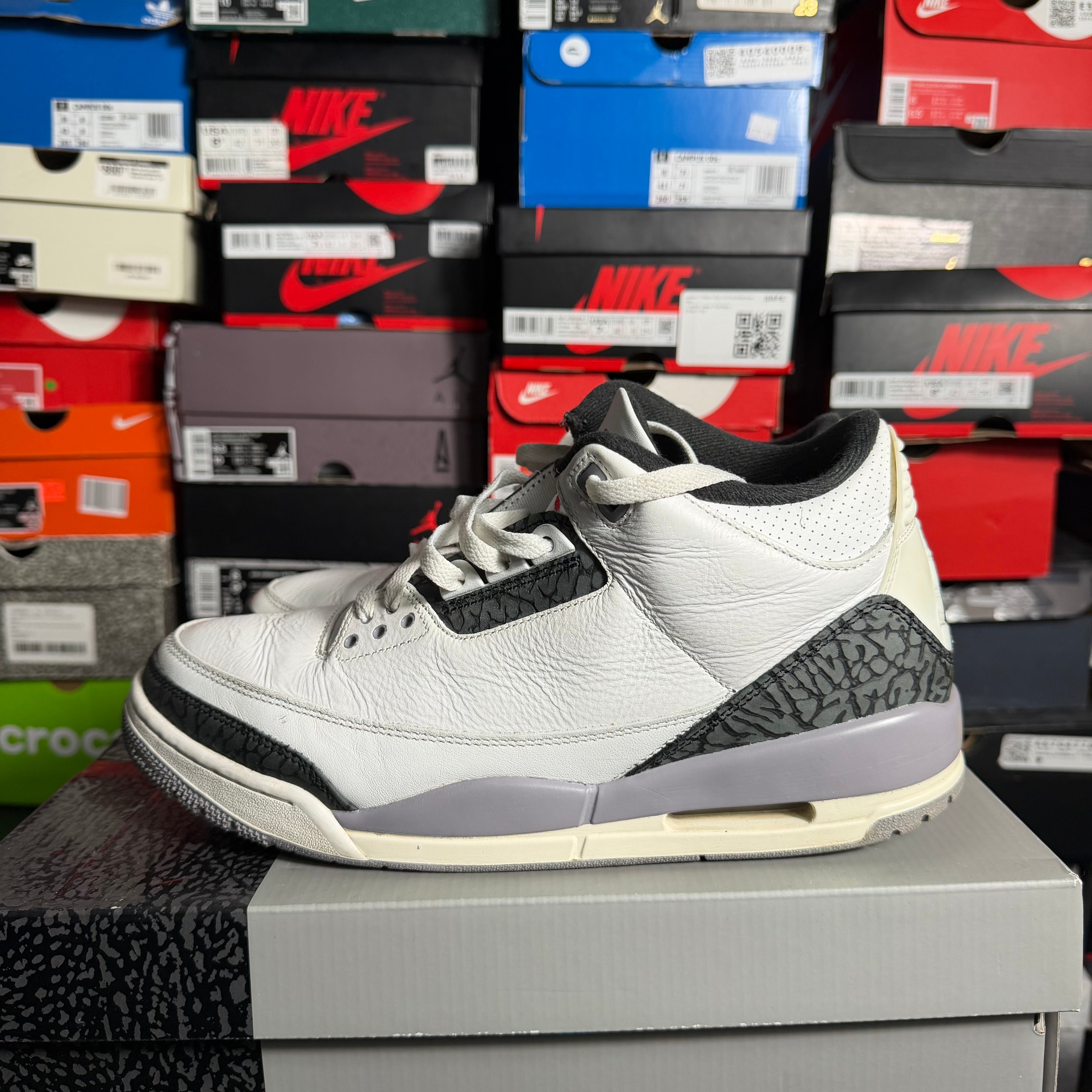 Jordan 3 Retro Cement Grey (Preowned)
