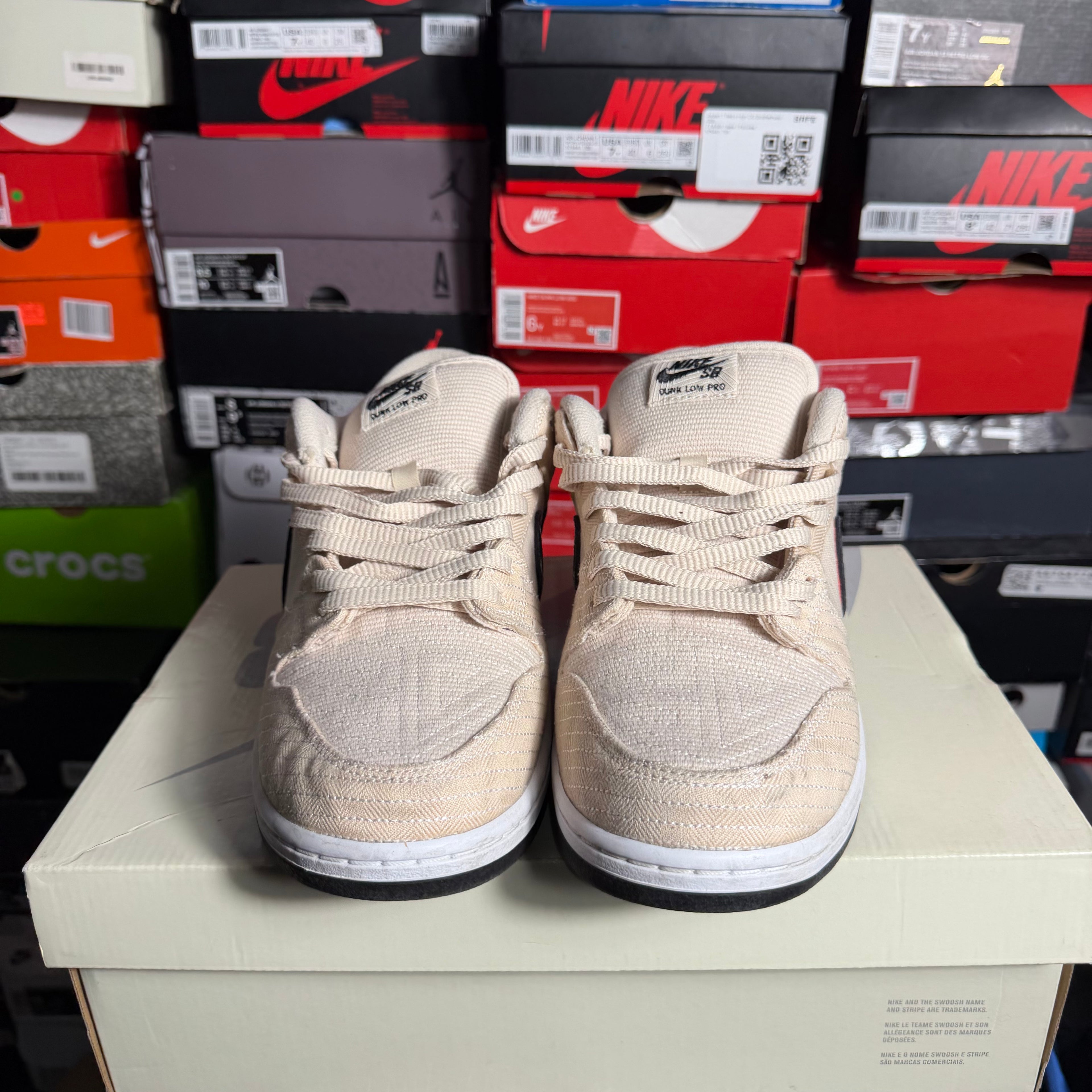 Nike SB Dunk Low Albino & Preto (Preowned)