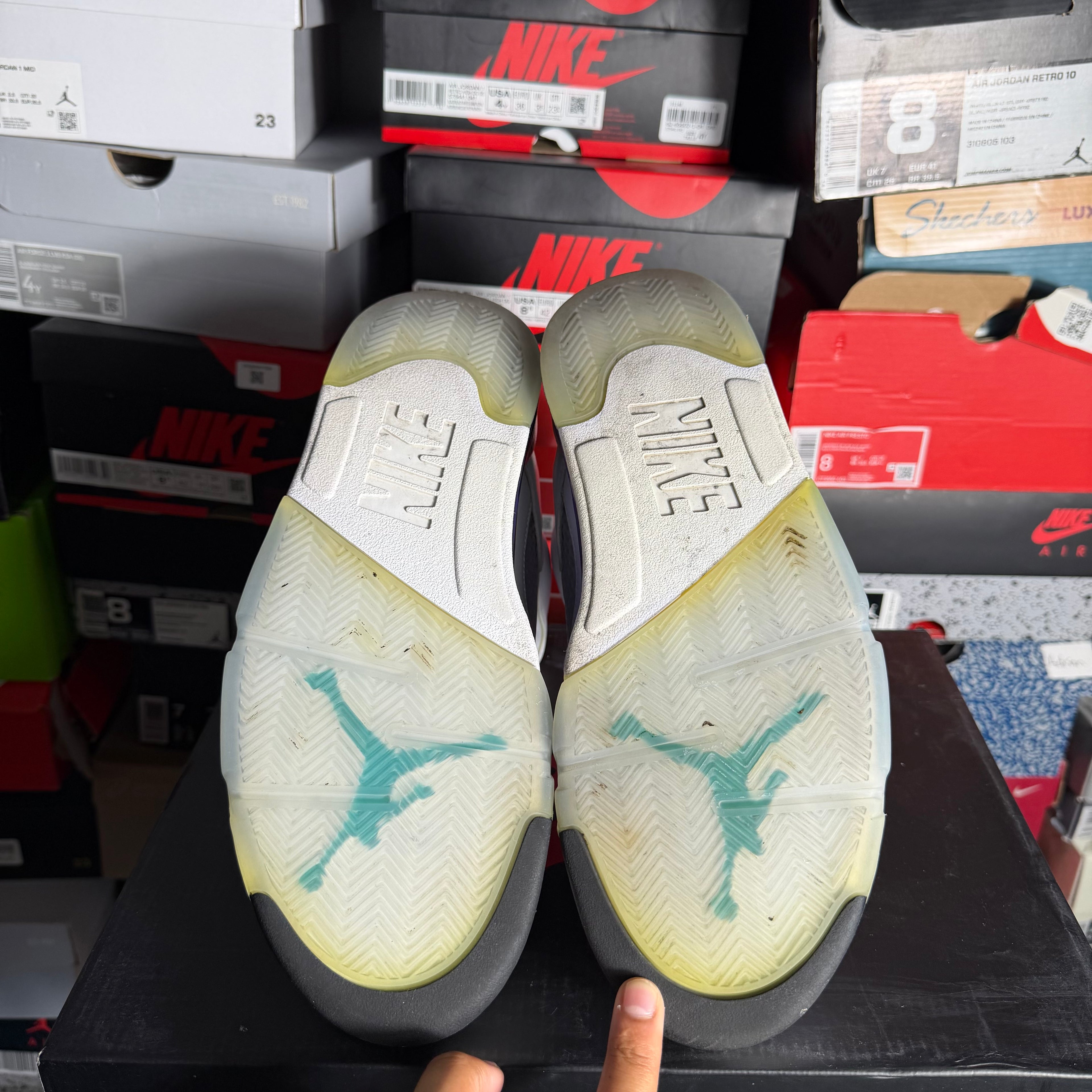 Air Jordan 5 Fresh Prince Grape (Preowned)
