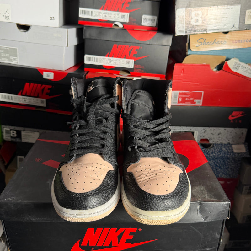 Jordan 1 Retro High Black Crimson Tint (Preowned)