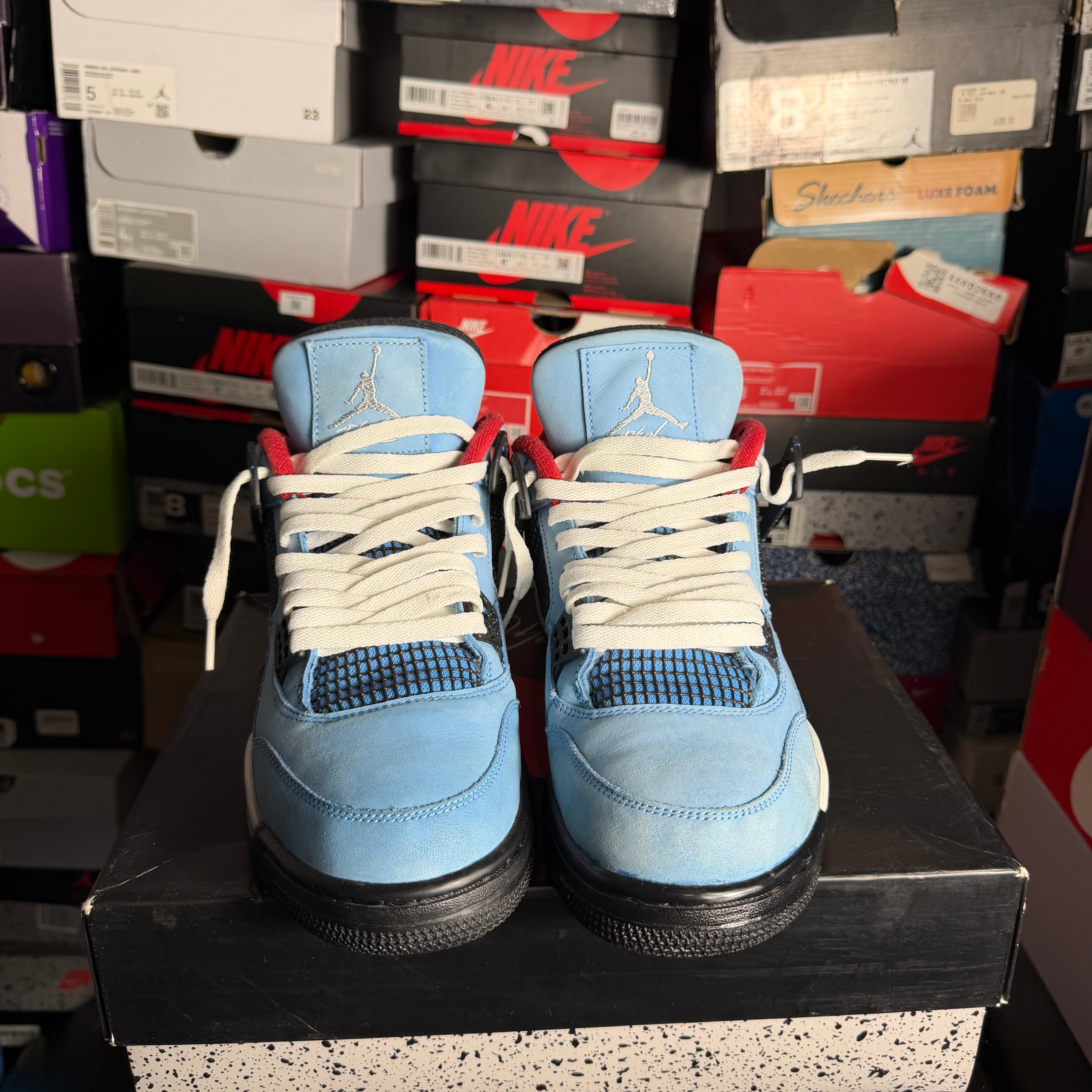 Jordan 4 Retro Travis Scott Cactus Jack (Preowned) (Sz 10.5)