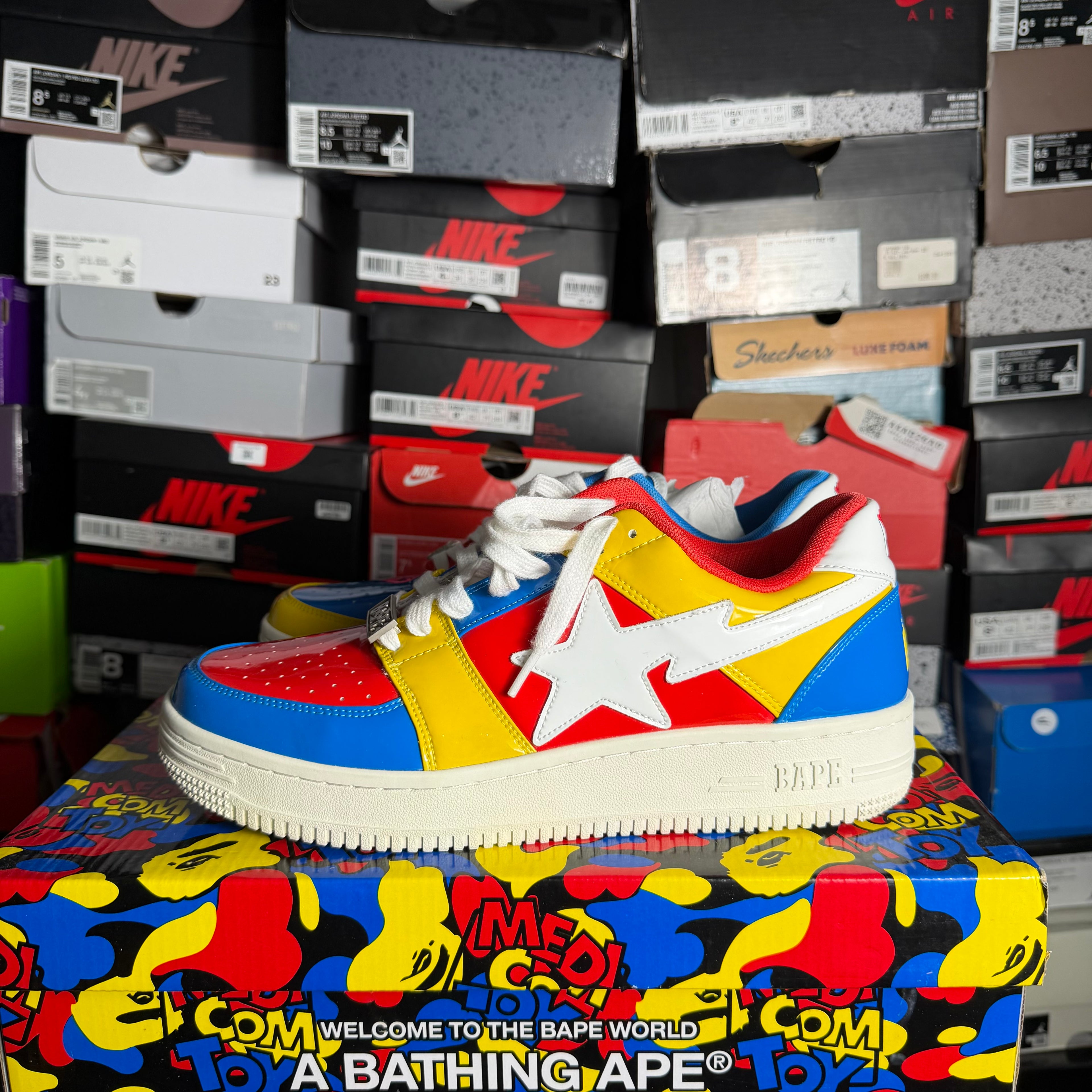 A Bathing Ape Bape Sta Low Medicom Toy (Preowned)