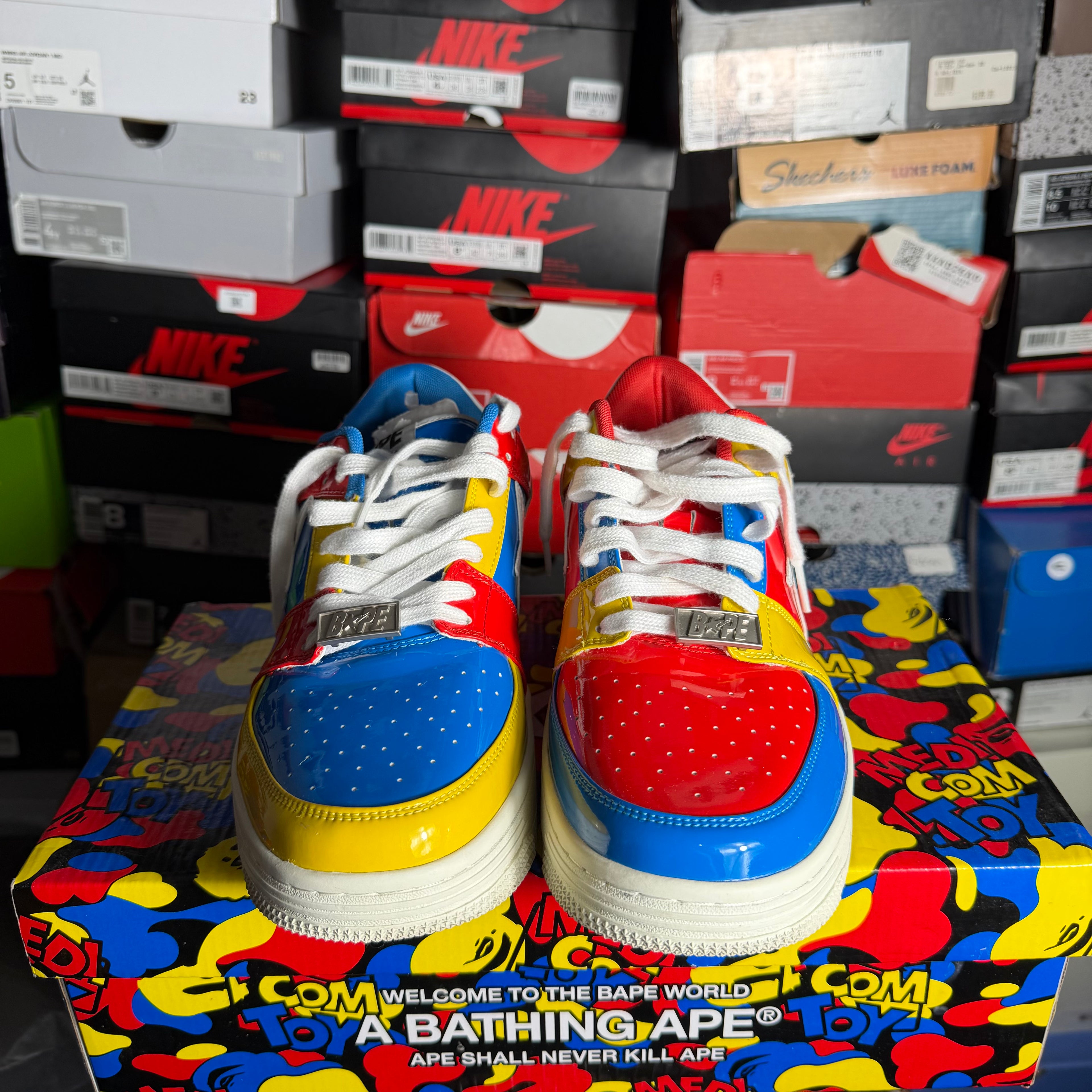 A Bathing Ape Bape Sta Low Medicom Toy (Preowned)