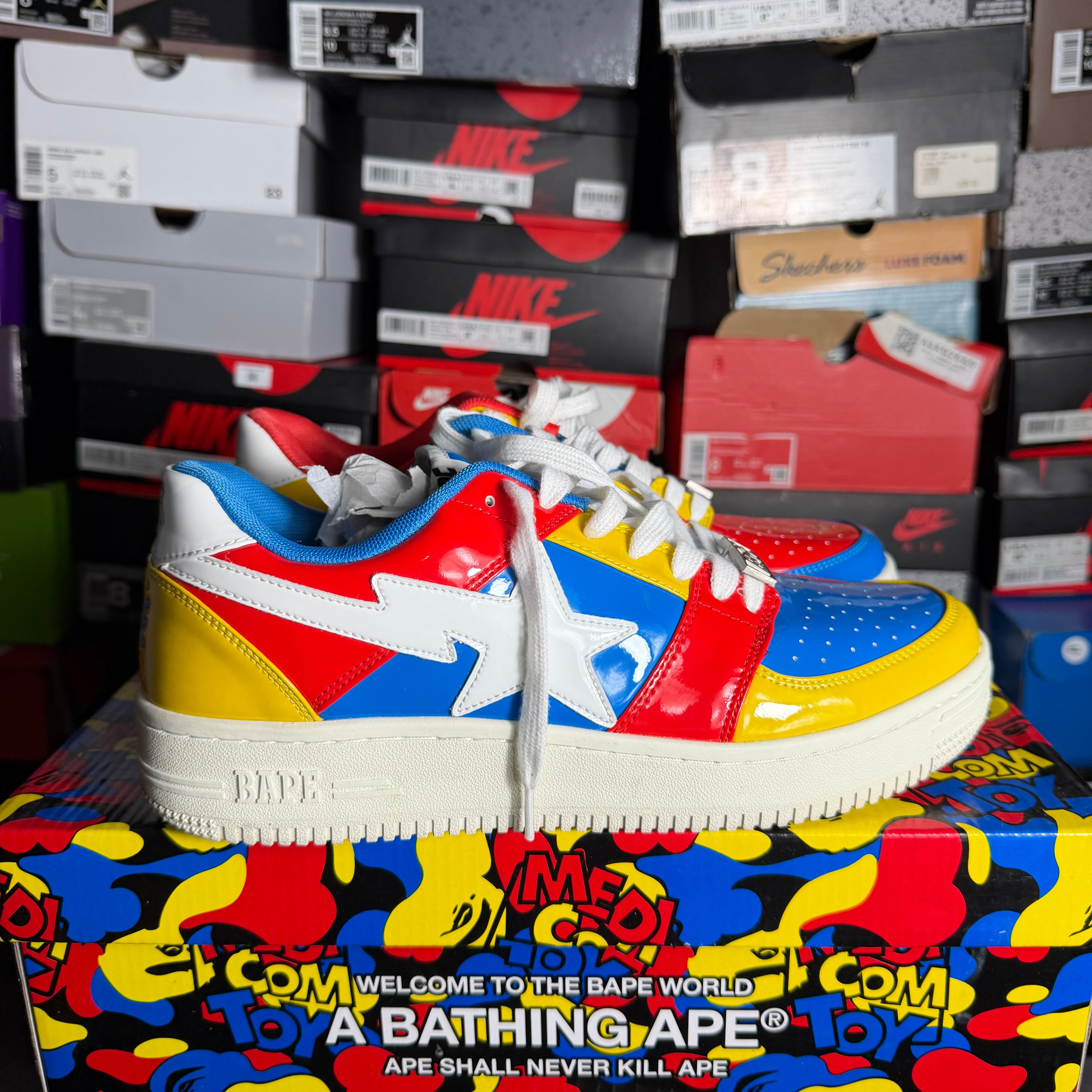 A Bathing Ape Bape Sta Low Medicom Toy (Preowned)