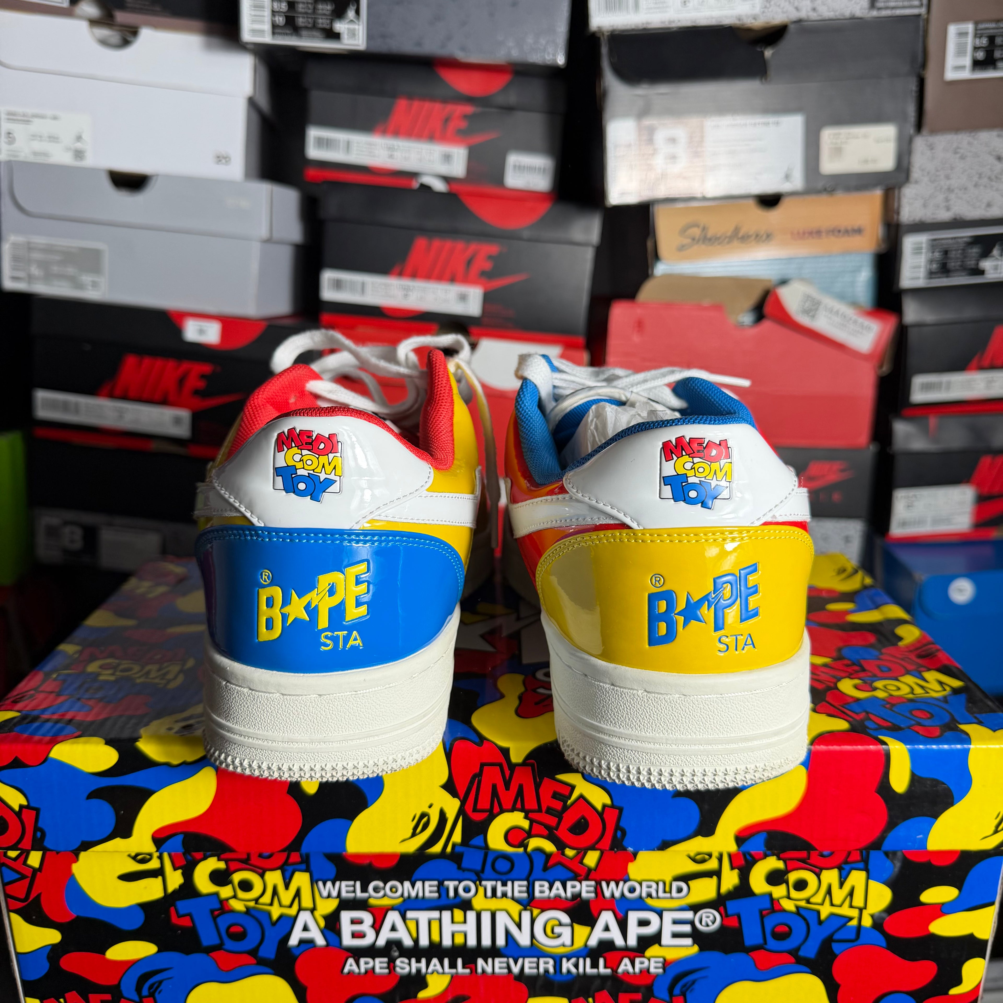 A Bathing Ape Bape Sta Low Medicom Toy (Preowned)