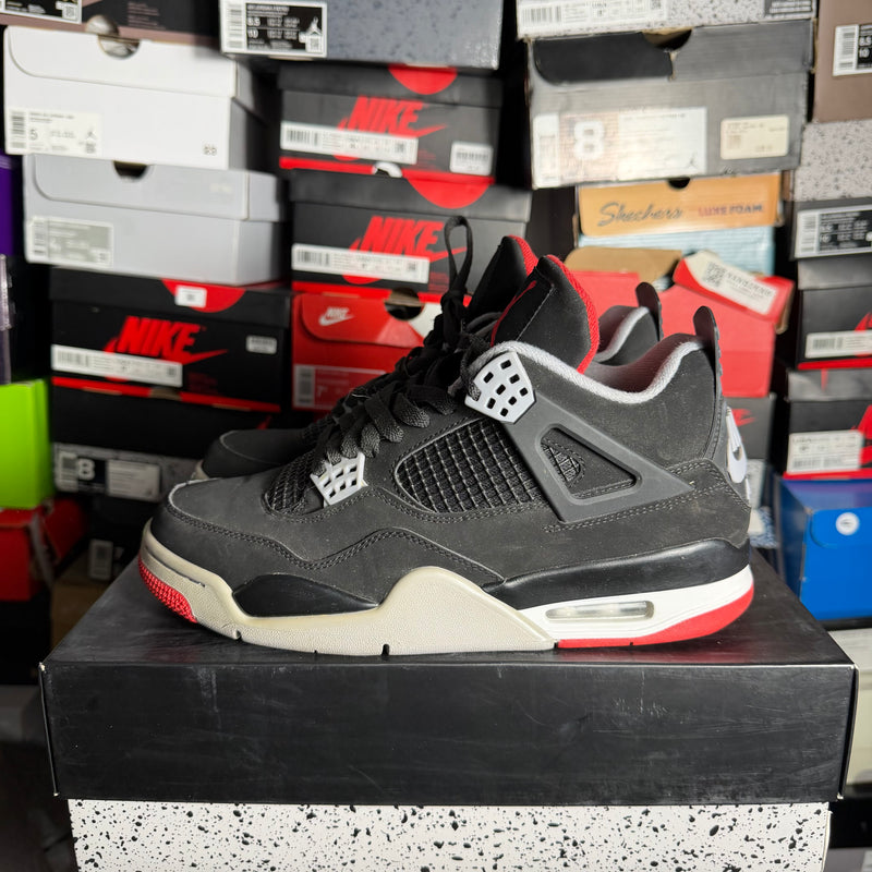 Jordan 4 Retro Bred (2019) (Preowned) (Sz 9)