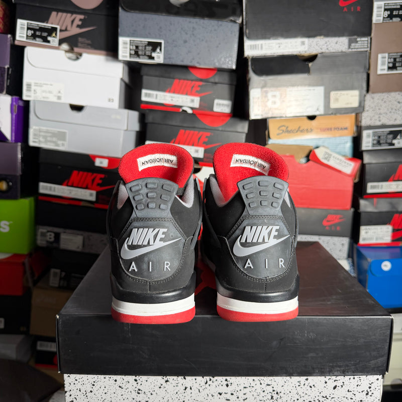 Jordan 4 Retro Bred (2019) (Preowned) (Sz 9)