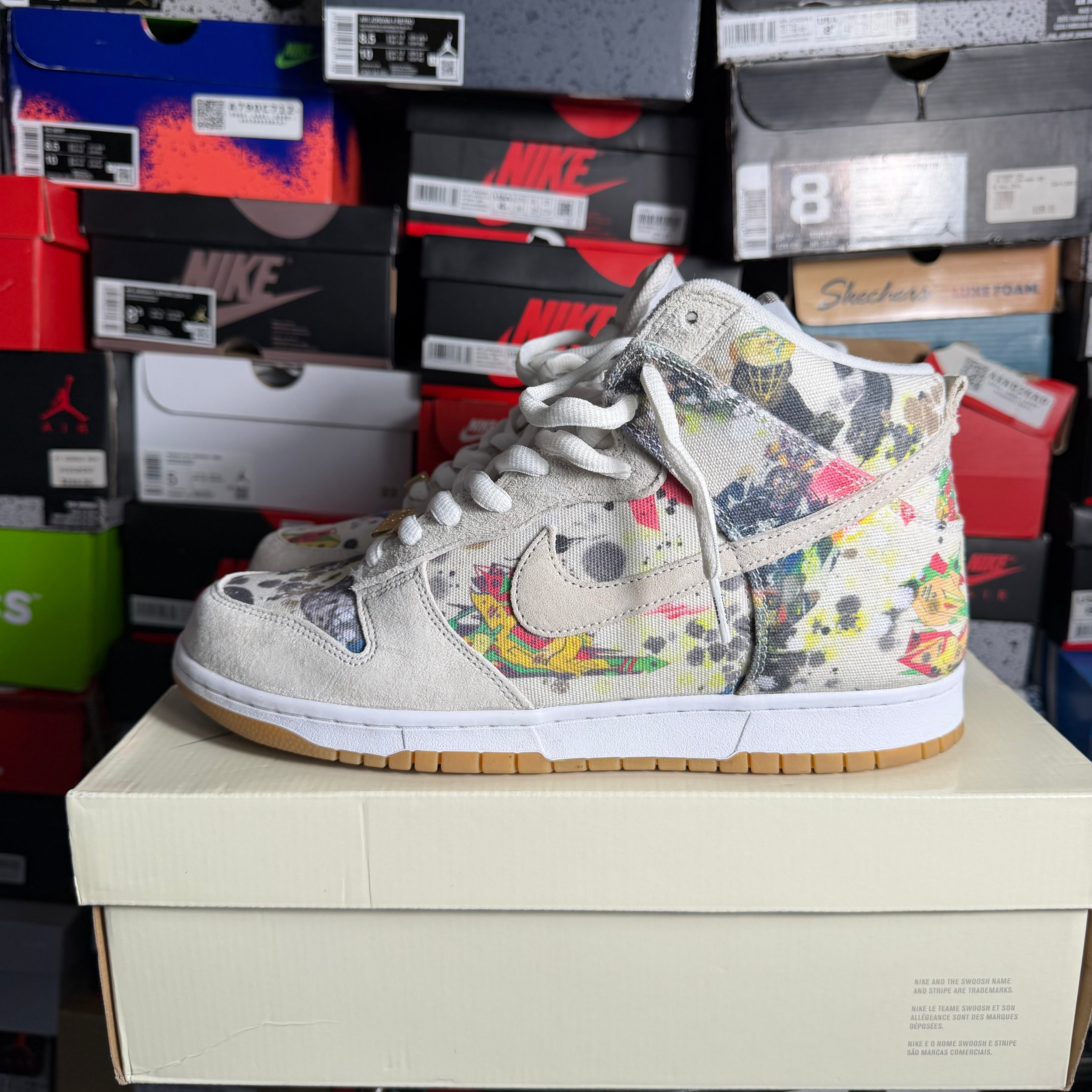Nike SB Dunk High Supreme Rammellzee (Preowned)