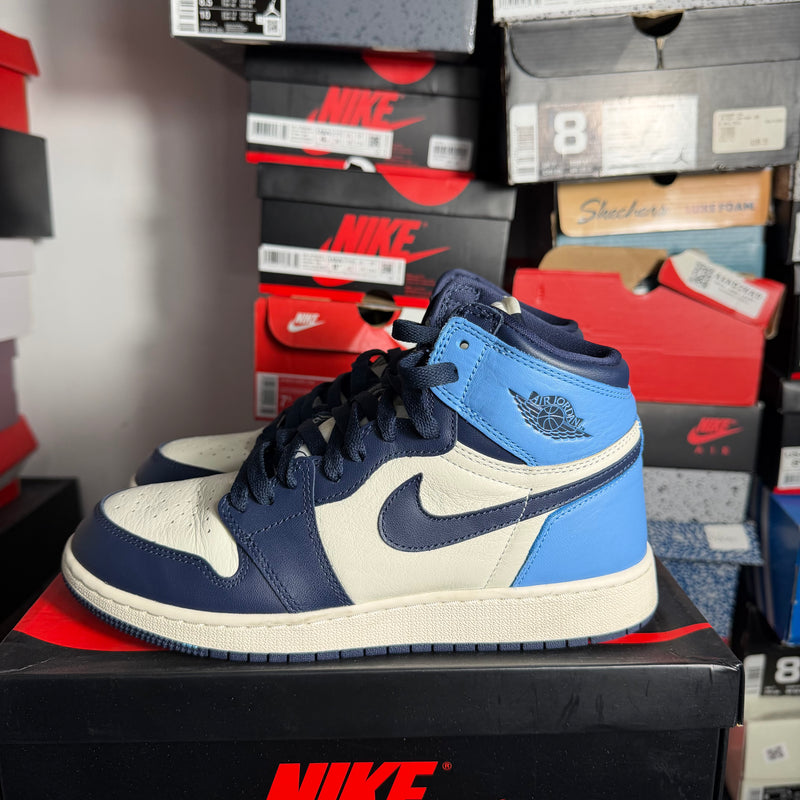 Jordan 1 Retro High Obsidian (GS) (Preowned)