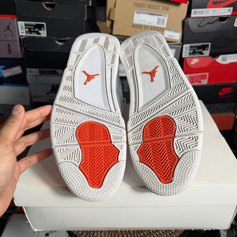 Jordan 4 Retro Metallic Orange (Preowned)