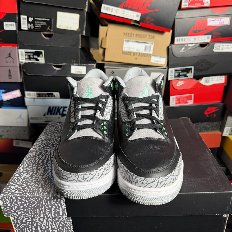 Jordan 3 Retro Green Glow (Preowned)