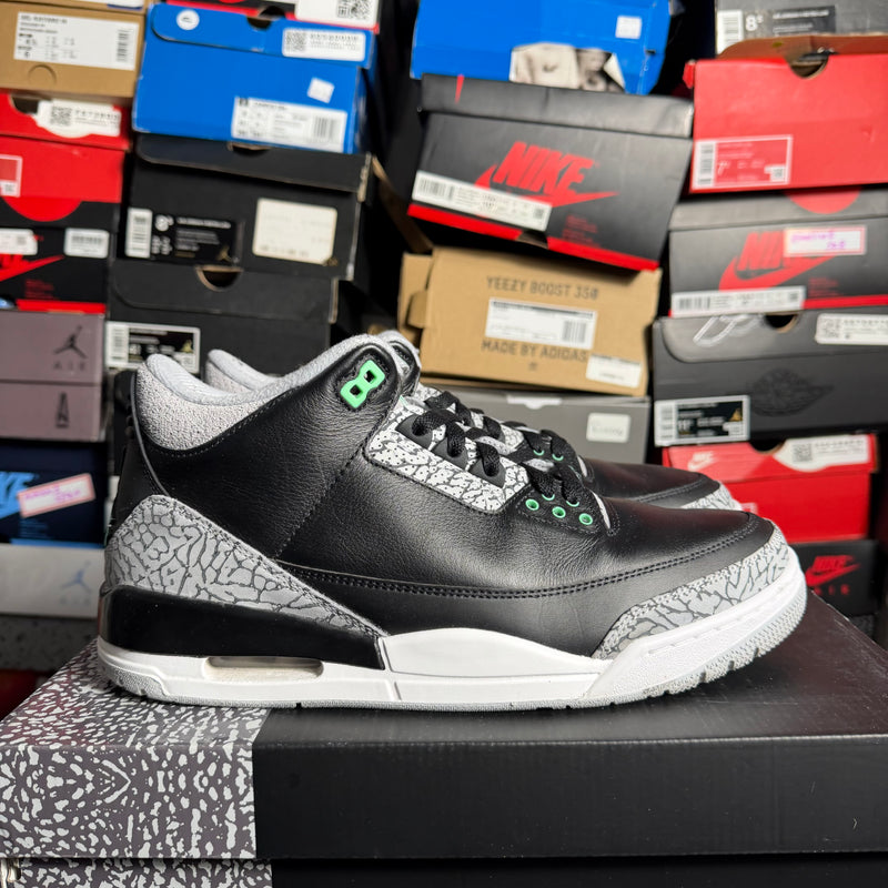 Jordan 3 Retro Green Glow (Preowned)