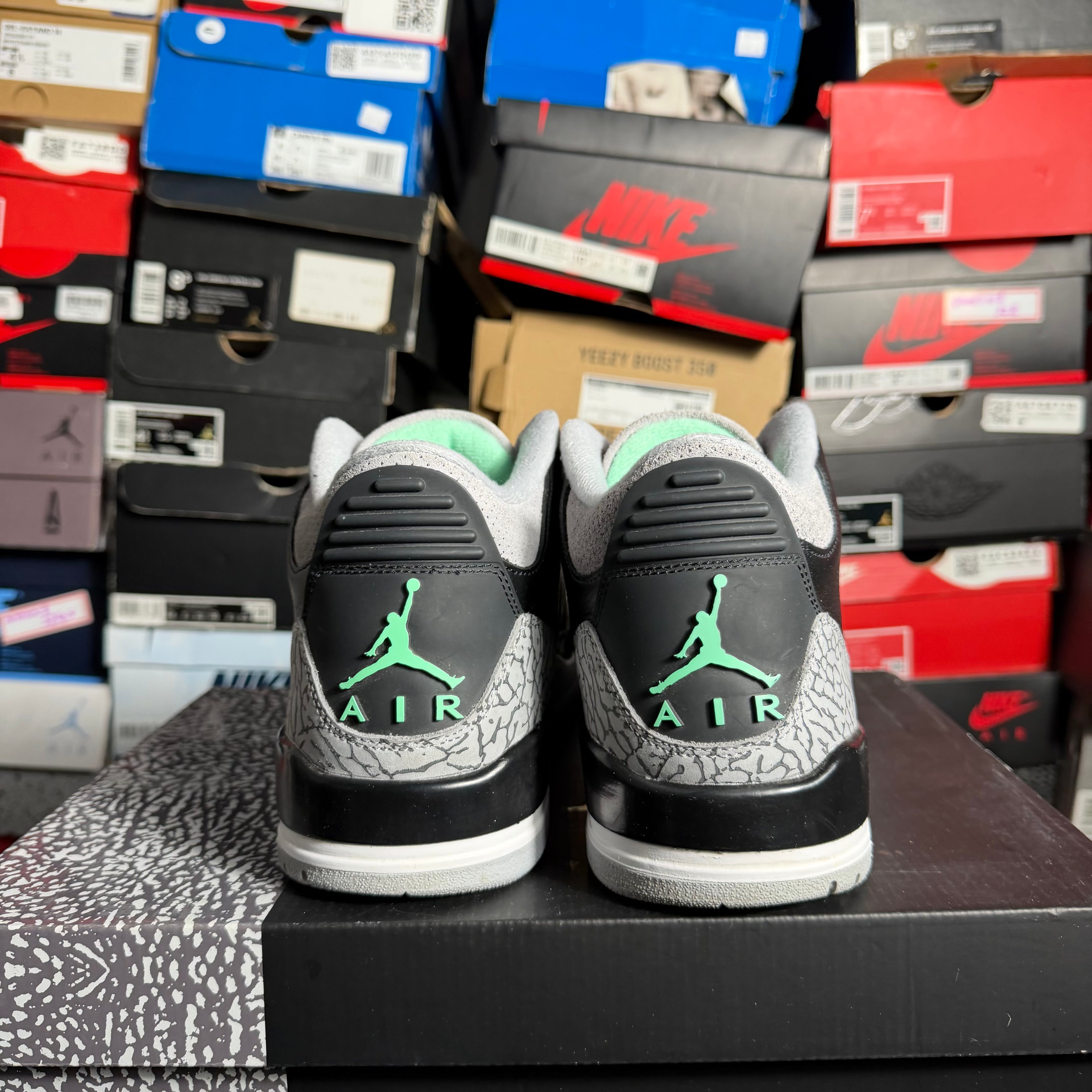 Jordan 3 Retro Green Glow (Preowned)