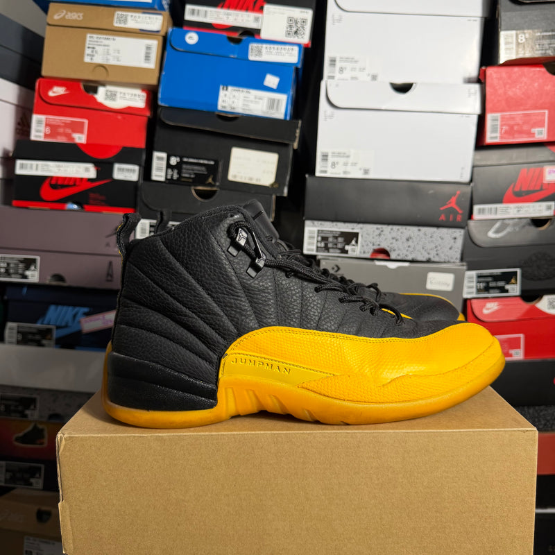Jordan 12 Retro Black University Gold (Preowned)