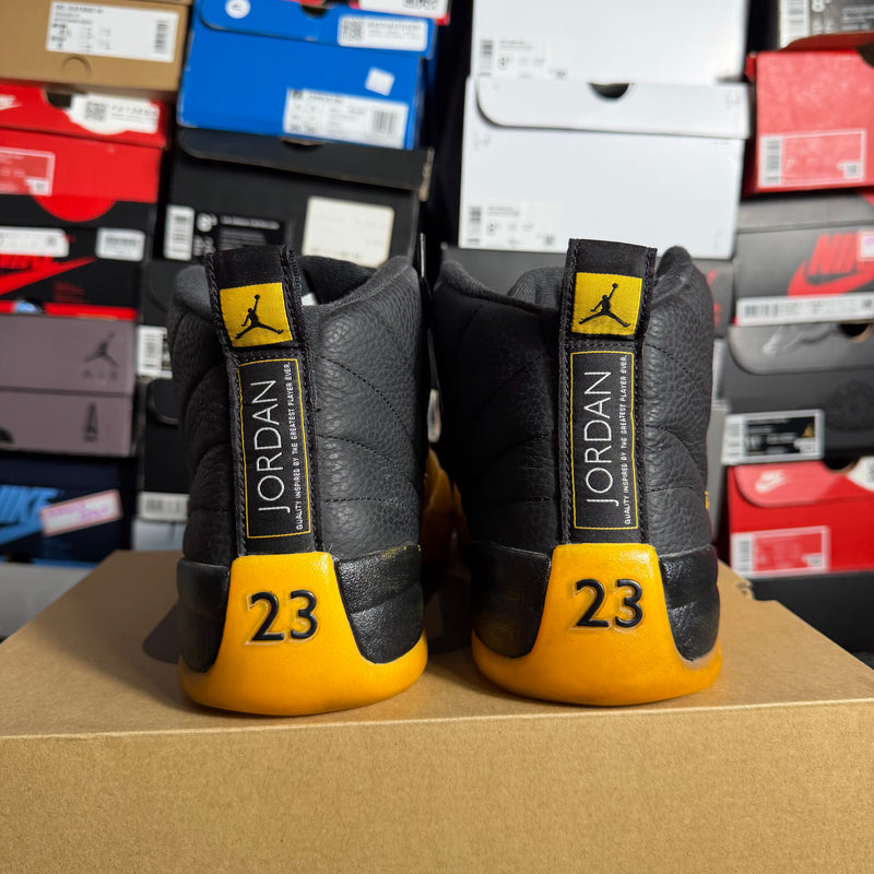 Jordan 12 Retro Black University Gold (Preowned)
