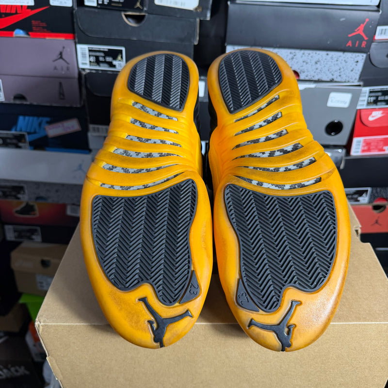 Jordan 12 Retro Black University Gold (Preowned)
