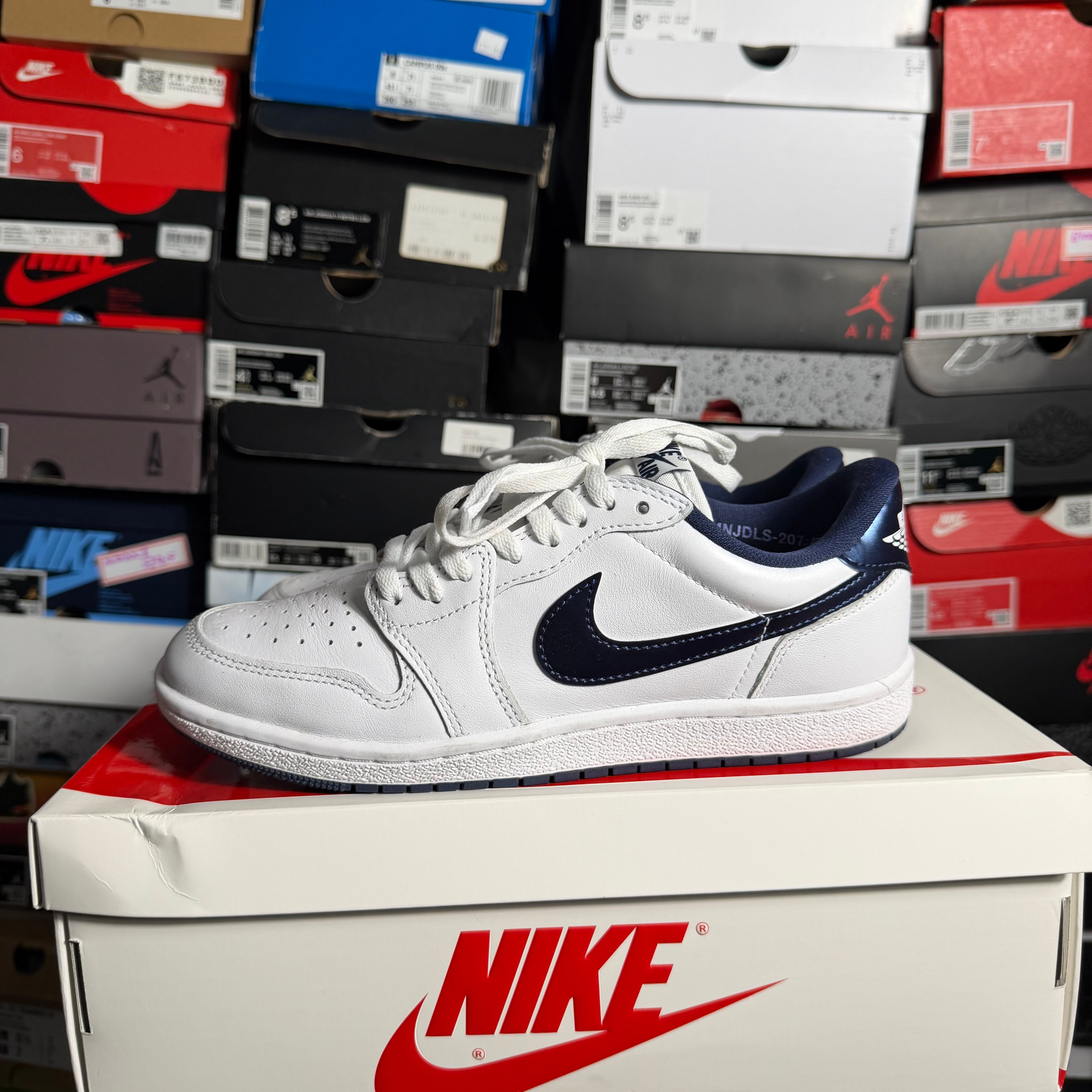 Jordan 1 Retro Low '85 Metallic Blue (Preowned)